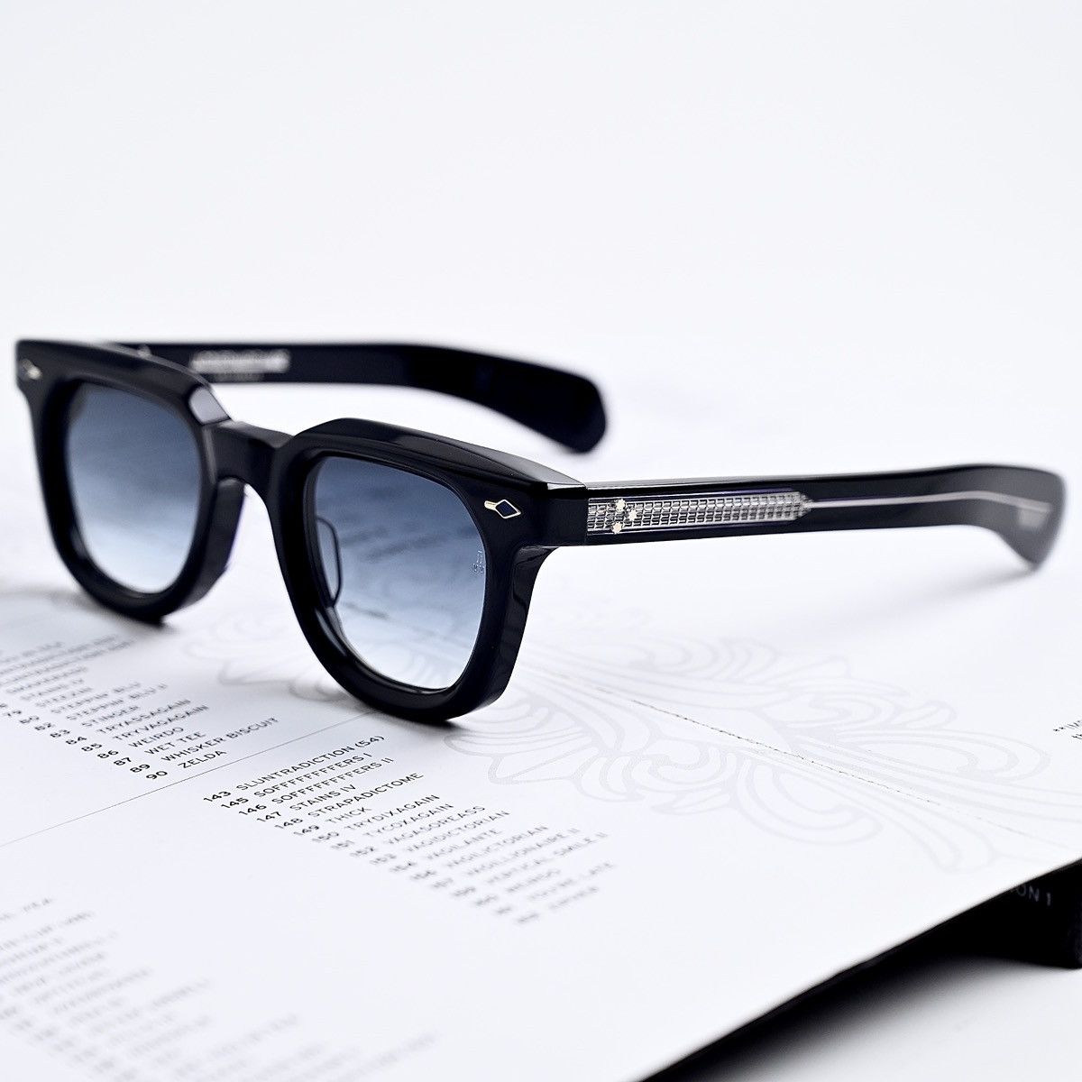 Jacques Marie Mage JACQUES MARIE MAGE VENDOME EPOXY PRUISSE SUNGLASSES Size ONE SIZE - 2 Thumbnail