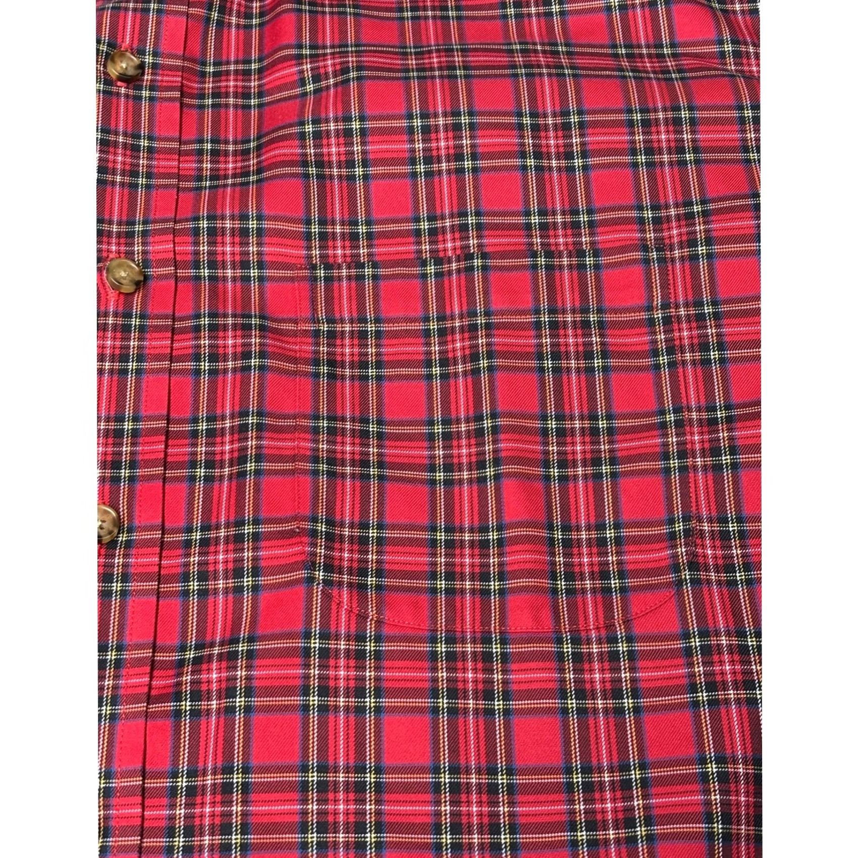 Brooks Brothers Brooks Brothers Red Plaid Button-Down Long Sleeve Shirt Mens XL Cotton Non Iron Classic Shirts Size US XL / EU 56 / 4 - 2 Thumbnail