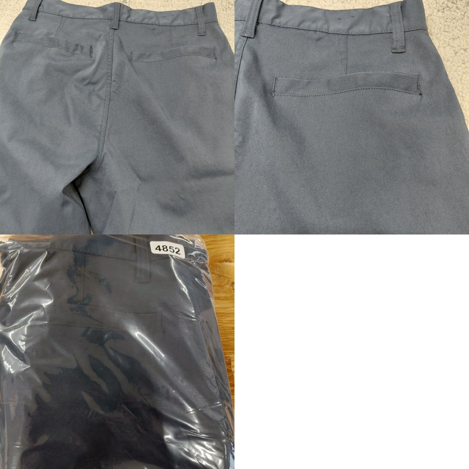 Tommy Hilfiger VINTAGE Tommy Hilfiger Pants Mens 34W/32L Blue Reinforced Knees Zip Legs 30x31 Classic Chino Size US 34 / EU 50 - 10 Thumbnail
