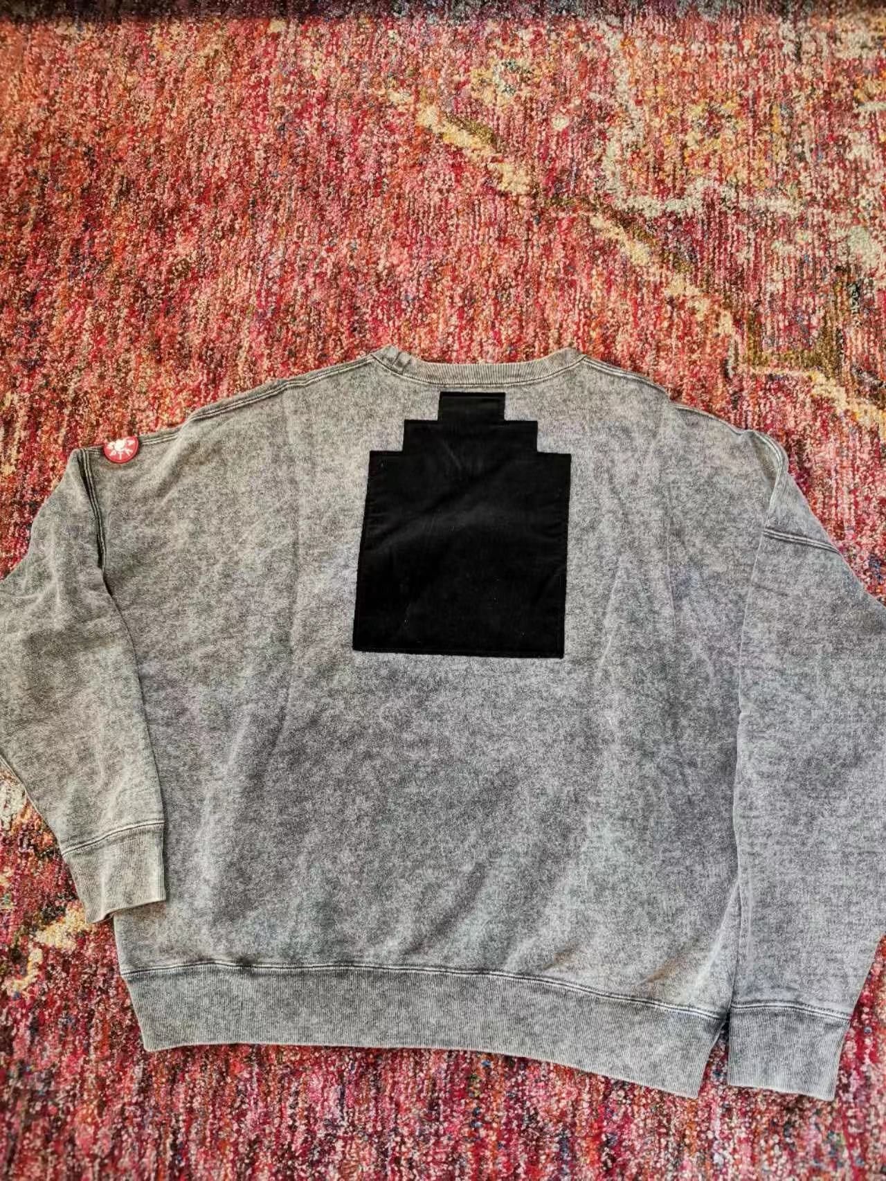 Cav Empt Cav Empt Bleach Wash Crew Sweat Grey Size US L / EU 52-54 / 3 - 8 Thumbnail