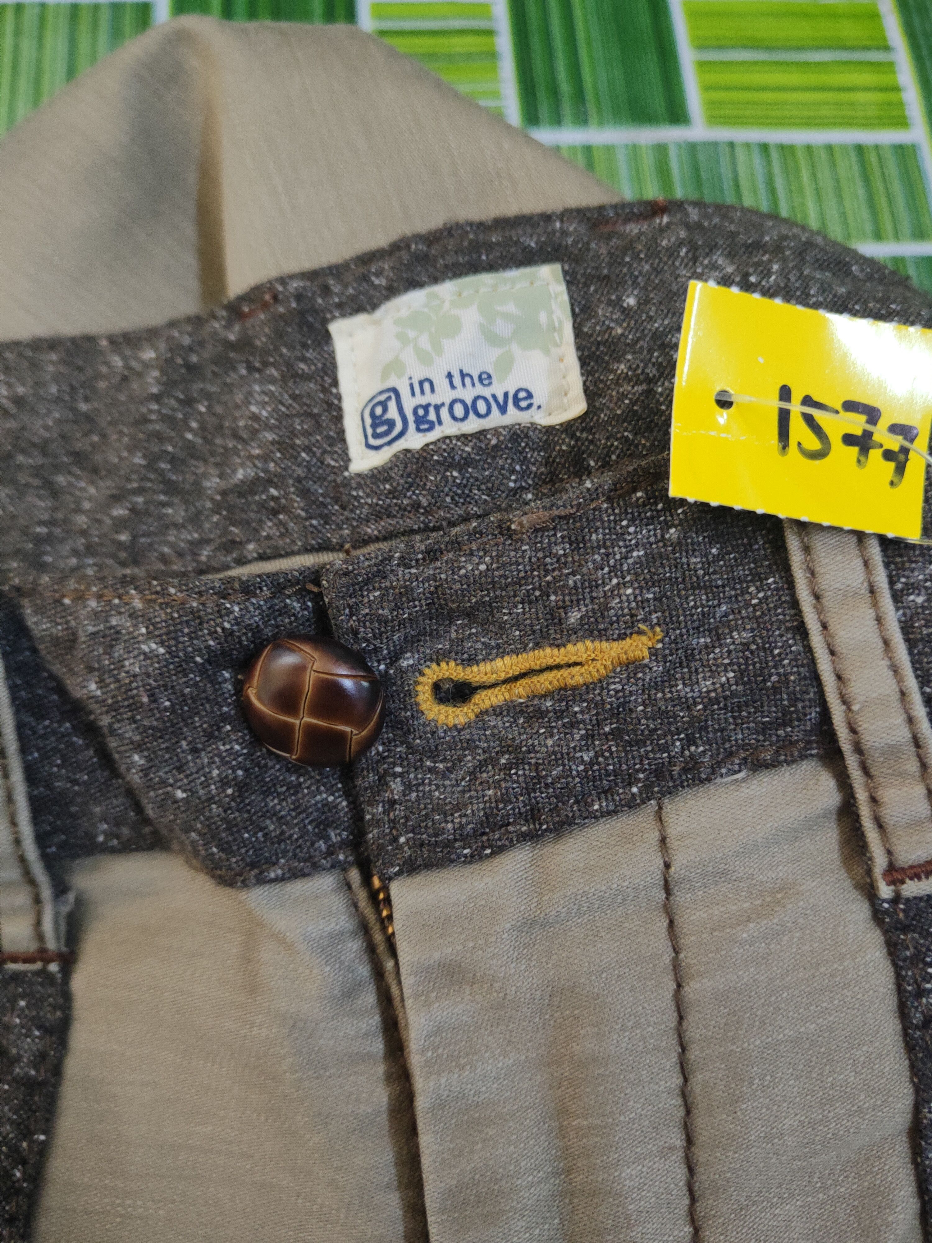 Japanese Brand DL In the groove Beige Multipocket Casual Pants #1577 Size 30" / US 8 / IT 44 - 14 Thumbnail