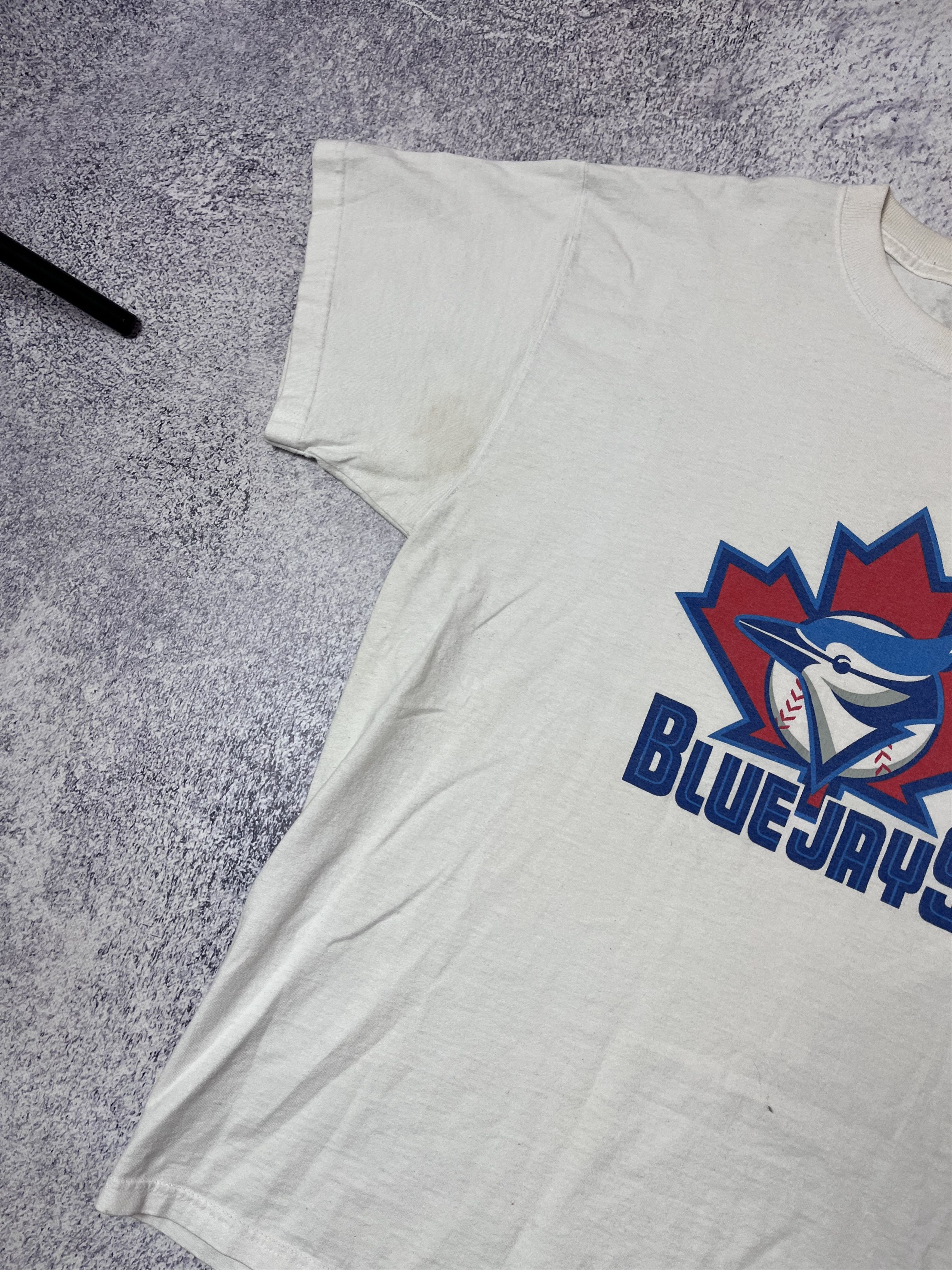 Japanese Brand × Vintage VINTAGE MEN’S T-SHIRT MERCH BLUE JAYS MADE 🇨🇦 SIZE XL Size US XL / EU 56 / 4 - 9 Thumbnail