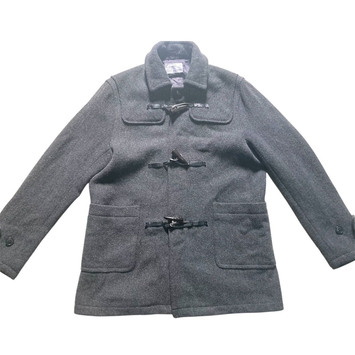 Japanese Brand × Vintage Vintage Coen Wool Duffle Coats Jacket Size US M / EU 48-50 / 2 - 1 Thumbnail