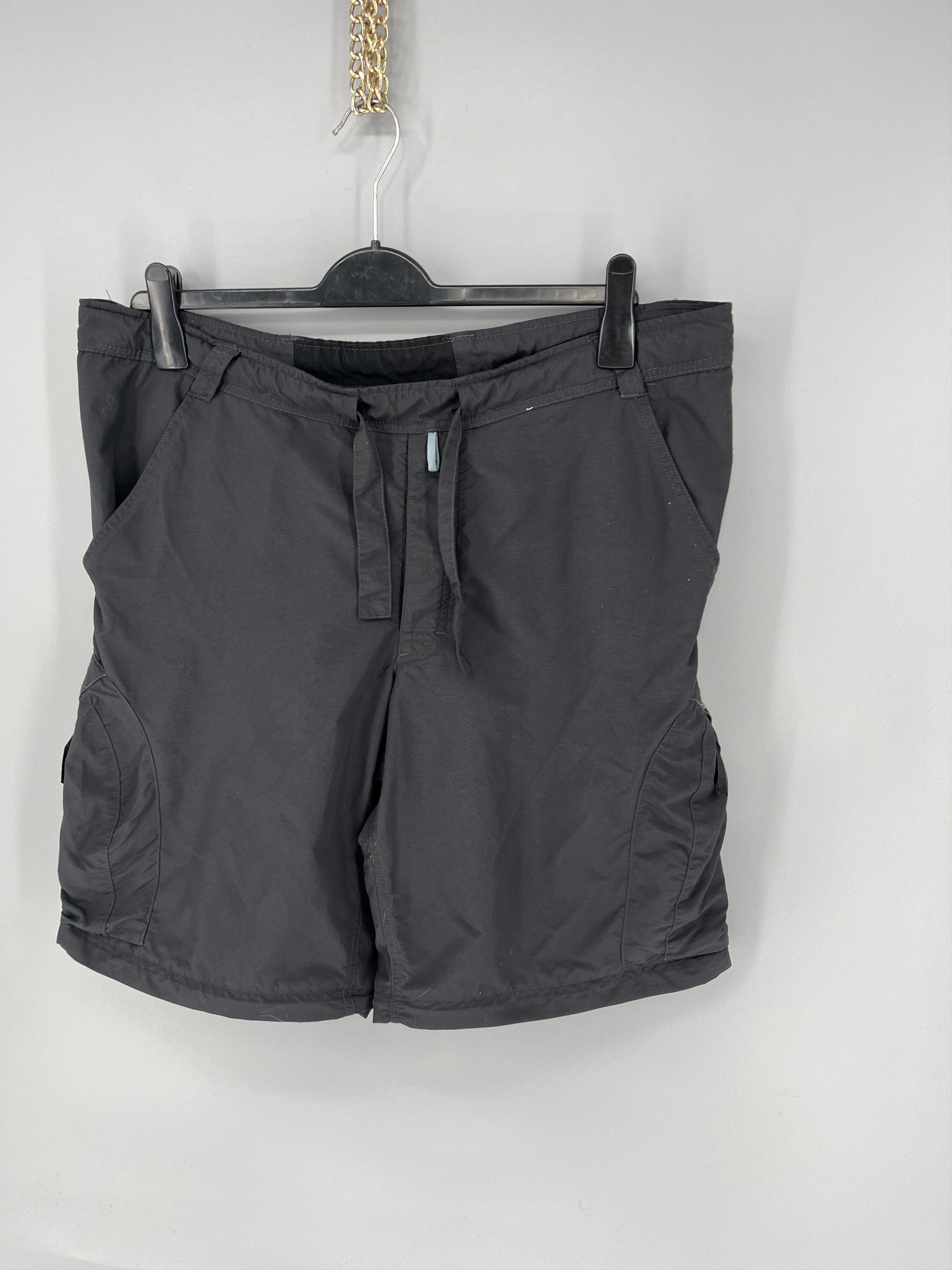 Nike Vintage 90s Nike Cargo swoosh mini logo shorts streetwear Size US 36 / EU 52 - 3 Thumbnail