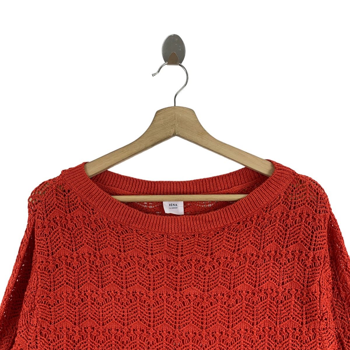 Japanese Brand IENA Japanese Brand France Red Knitwear Long Sleeve Size M / US 6-8 / IT 42-44 - 2 Thumbnail