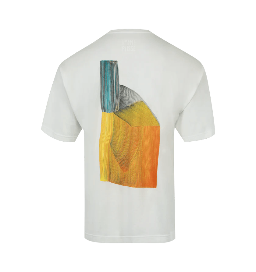 Issey Miyake o1h1sh11224 Rb T-Shirt in Orange/Green Size US M / EU 48-50 / 2 - 2 Thumbnail