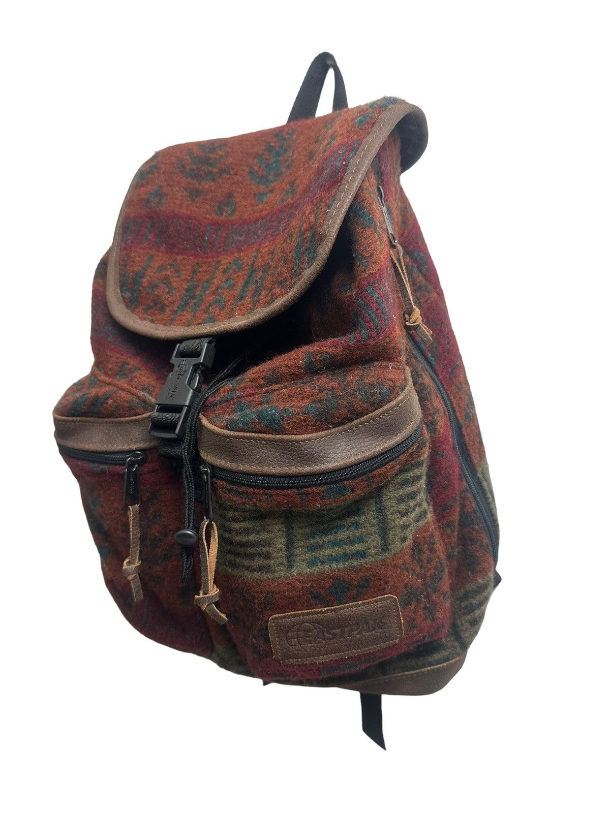 Eastpak Vintage Eastpak Southwestern Native Navajo Wool Backpack Size ONE SIZE - 2 Thumbnail