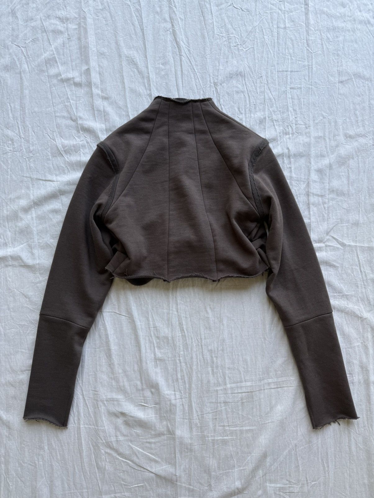 Elena Velez Elena Velez Amish cropped sweatshirt Size XS / US 0-2 / IT 36-38 - 3 Thumbnail