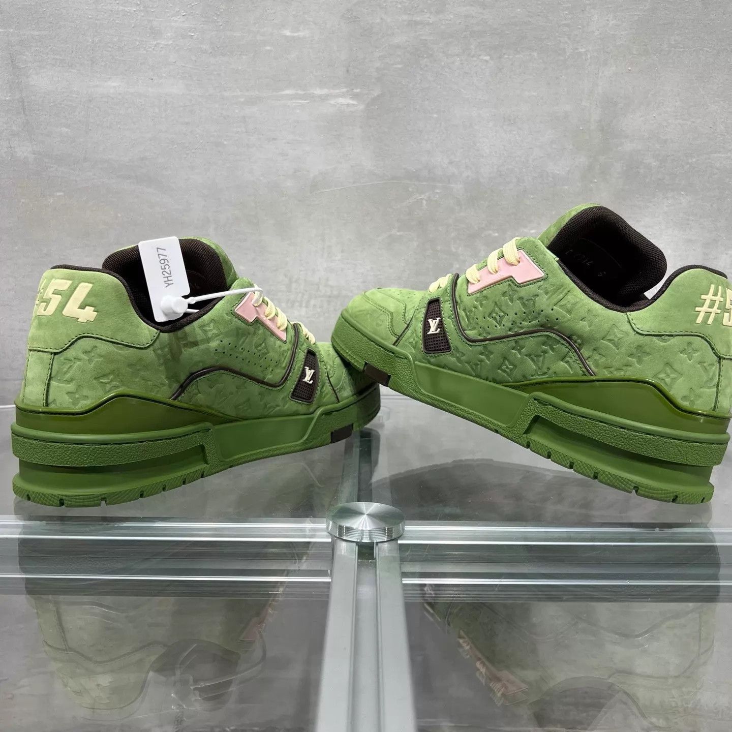 Louis Vuitton LV Trainer x Tyler Avocado Green UK5 (39) Size US 6 / EU 39 - 5 Thumbnail