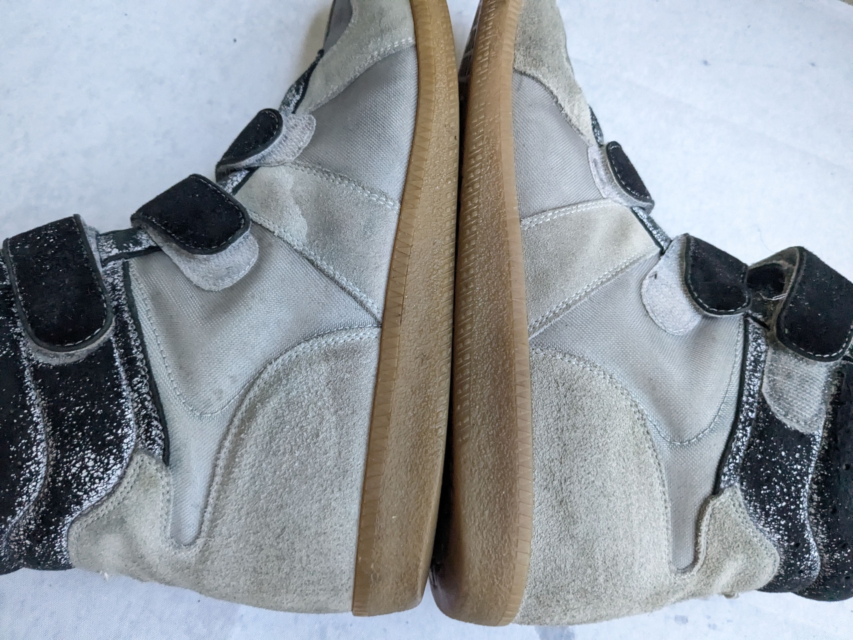 Maison Margiela Maison Margiela Triple Strap Sneakers Gray 8 41 High Tops Size US 8 / EU 41 - 13 Thumbnail