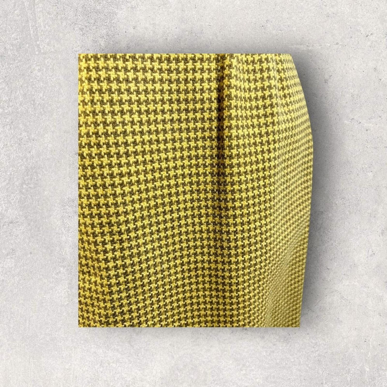 J.Crew J crew brown yellow houndstooth classic skirt Size 27" / US 4 / IT 40 - 3 Thumbnail