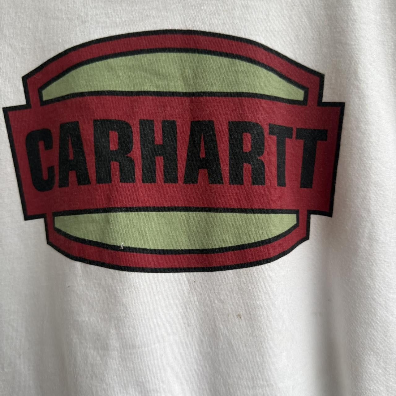Carhartt Carhartt Logo T shirt White WIP Size US XS / EU 42 / 0 - 5 Thumbnail