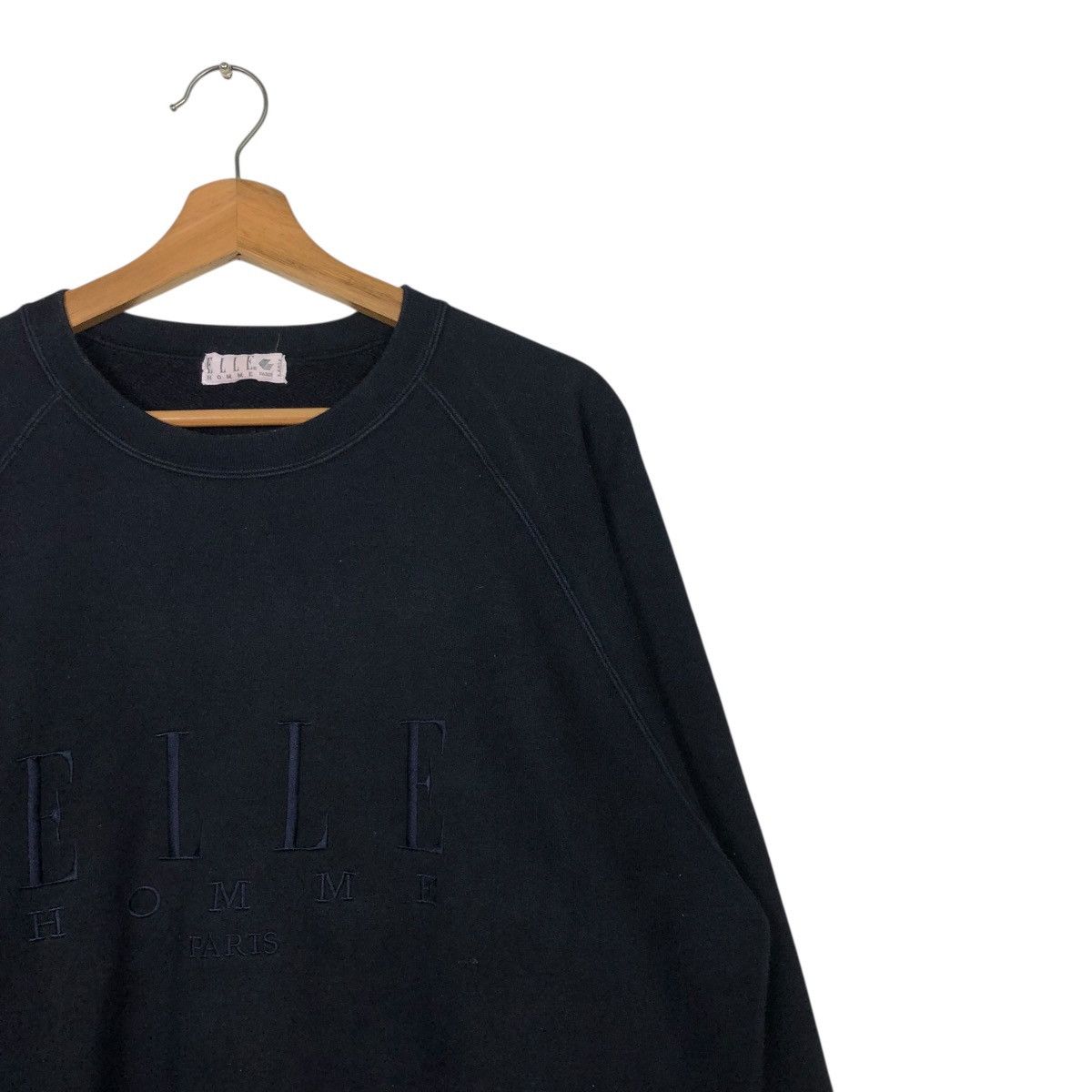 Vintage 🔥VINTAGE SWEATSHIRT ELLE HOMME PARIS BIG LOGO ISSEY MIYAKE Size US L / EU 52-54 / 3 - 8 Thumbnail