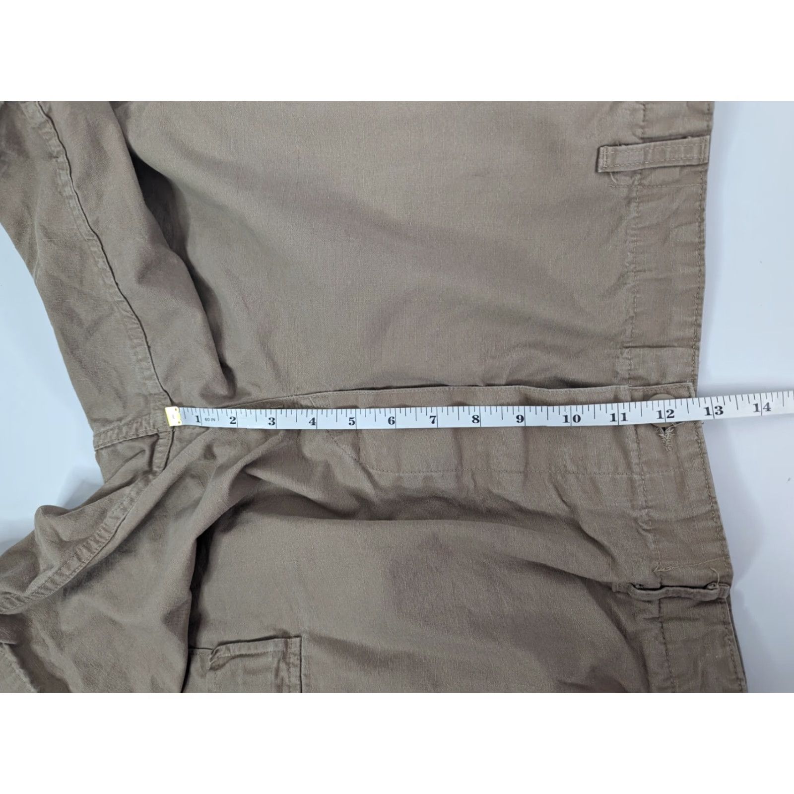 Vintage TRU-SPEC Khaki Shorts Cargo Tactical Ripstop Adjustable Waist 35-39” Men’s Large Size US 33 - 5 Thumbnail