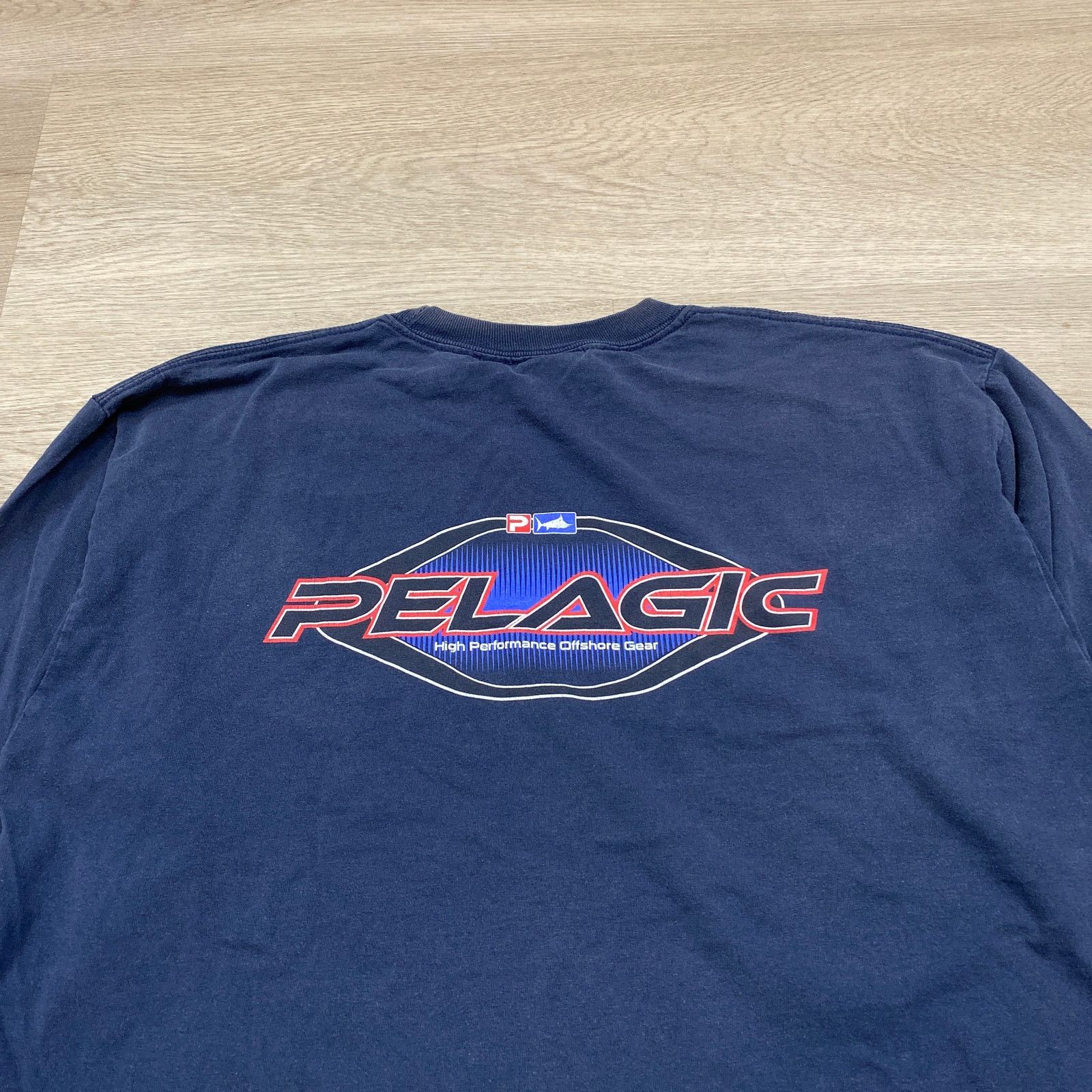 Vintage Pelagic High Performance Offshore Fishing Long Sleeve XL Size US XL / EU 56 / 4 - 4 Thumbnail