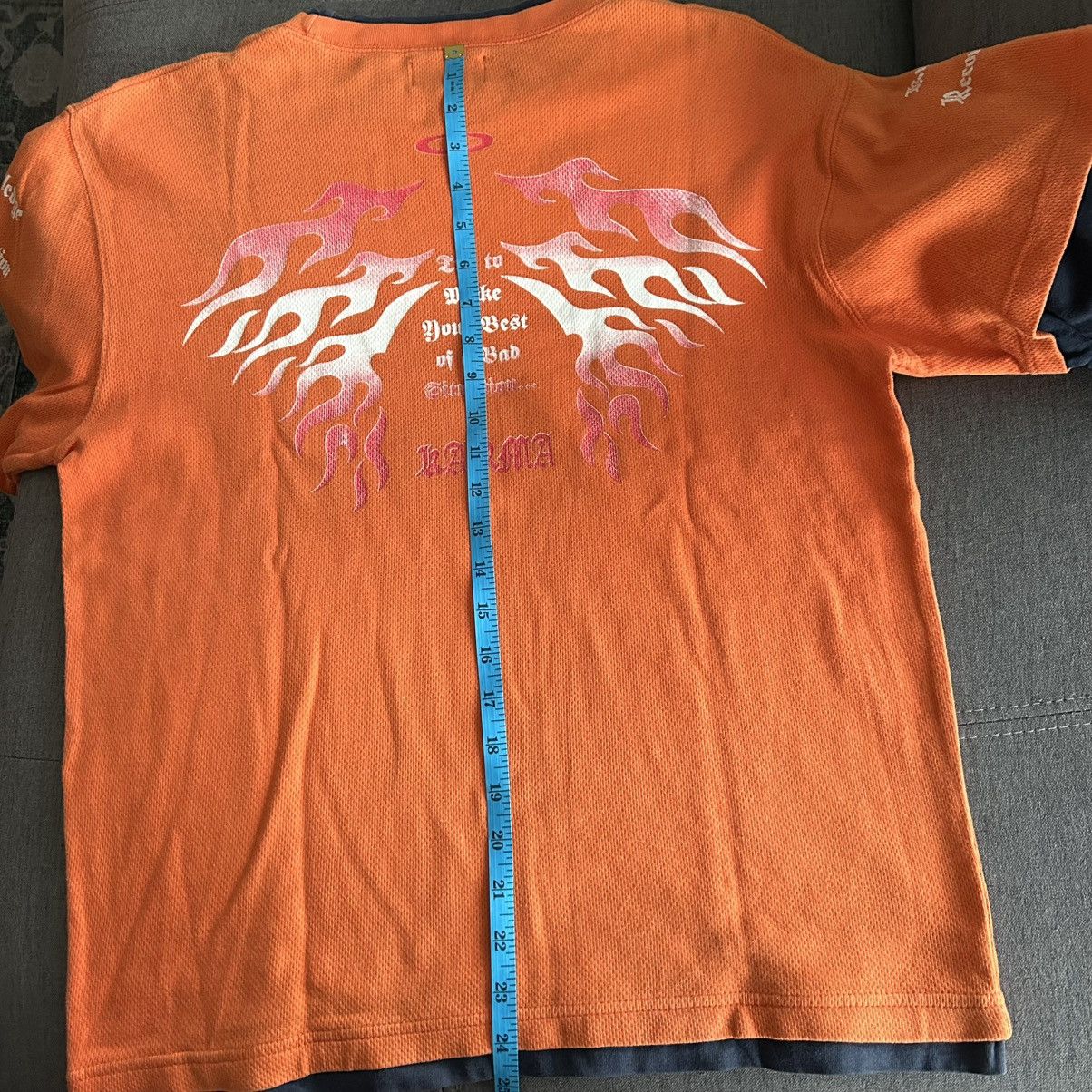 If Six Was Nine Y2k Affliction Fire Long Sleeve Size US M / EU 48-50 / 2 - 14 Thumbnail