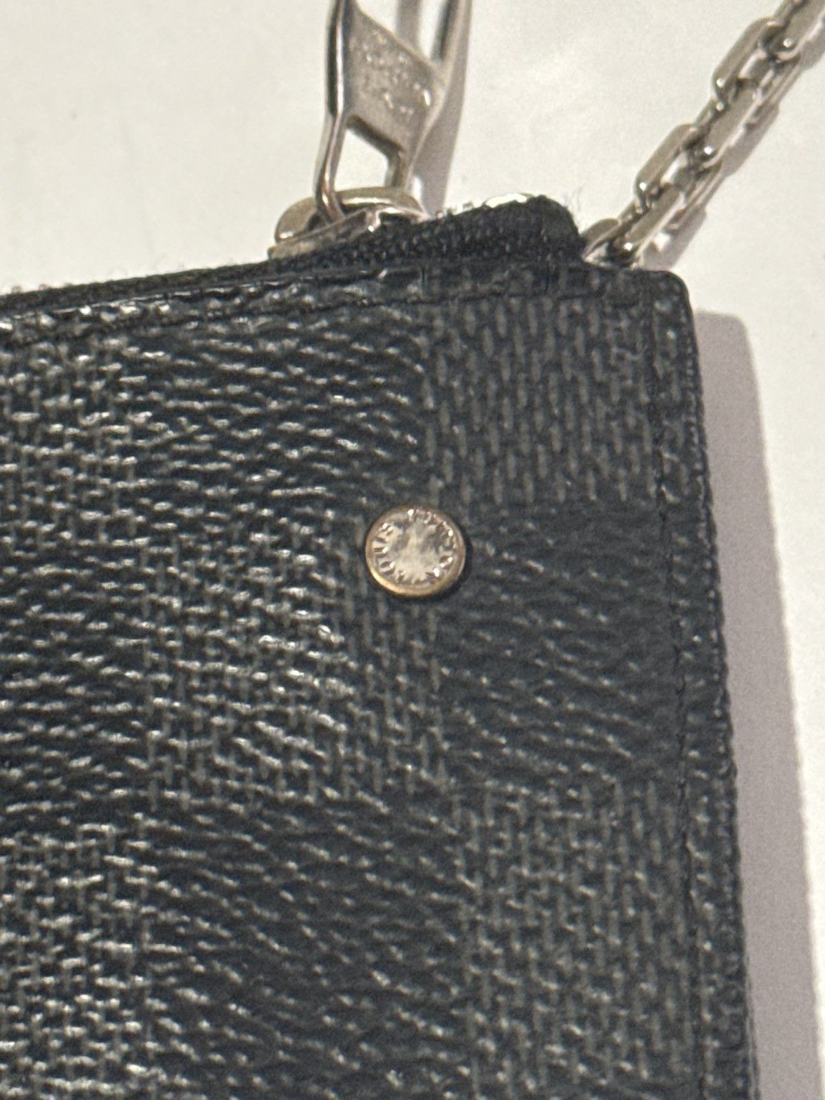 Louis Vuitton Black Damier Coin Pouch