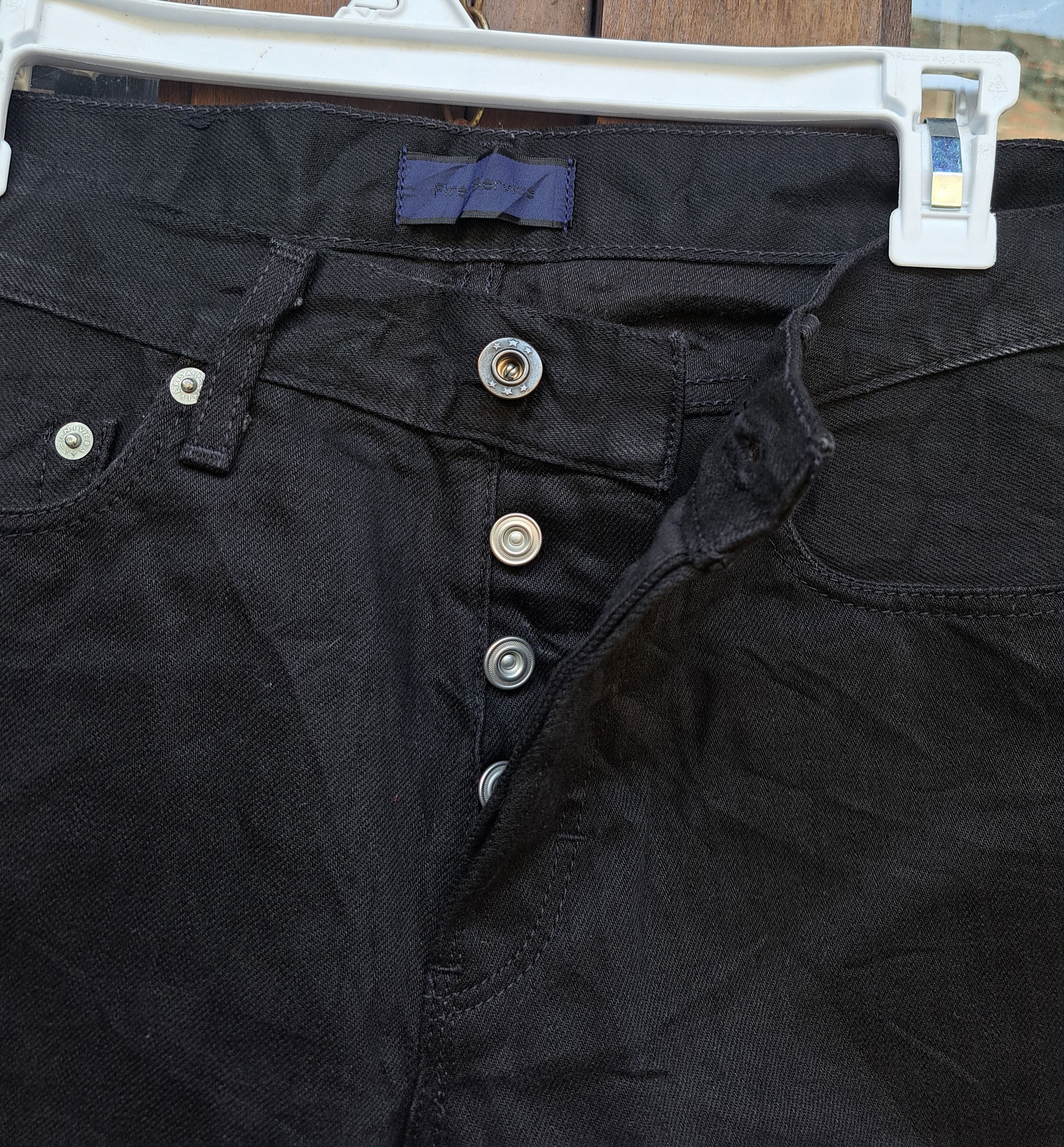 Japanese Brand Fire Service Japan Denim Selvedge Skinny Cut Sz 30 Size US 30 / EU 46 - 5 Thumbnail