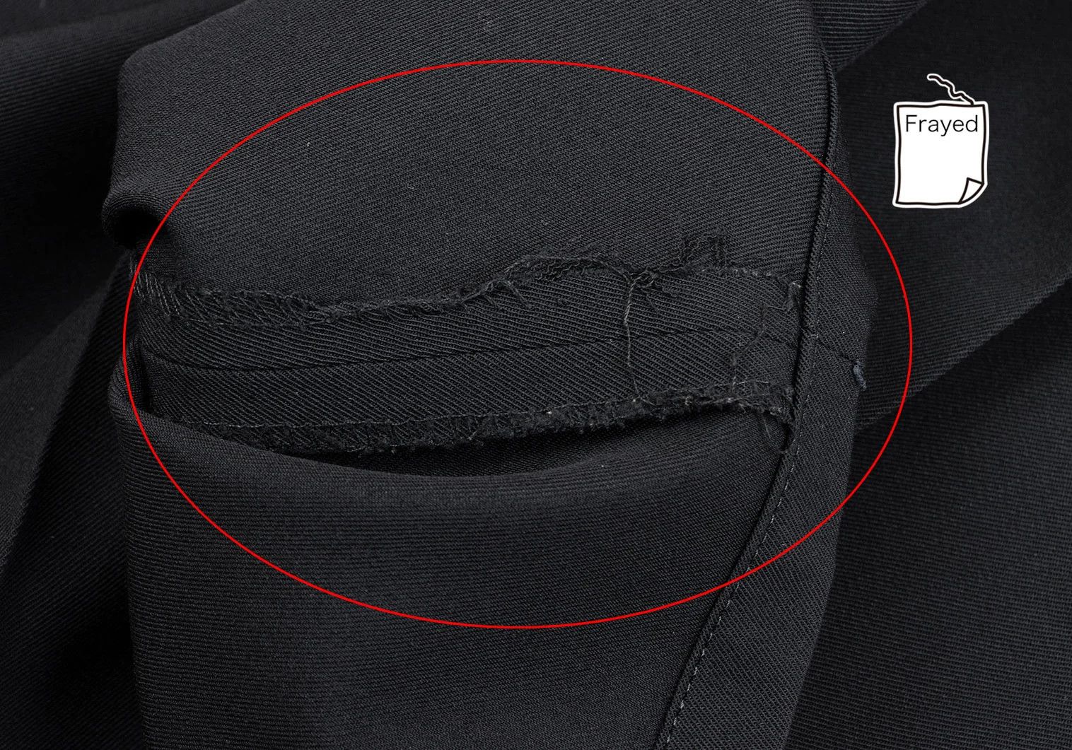 Yohji Yamamoto Yohji Yamamoto Wool Gabardine Trousers Black Size US 30 / EU 46 - 11 Thumbnail