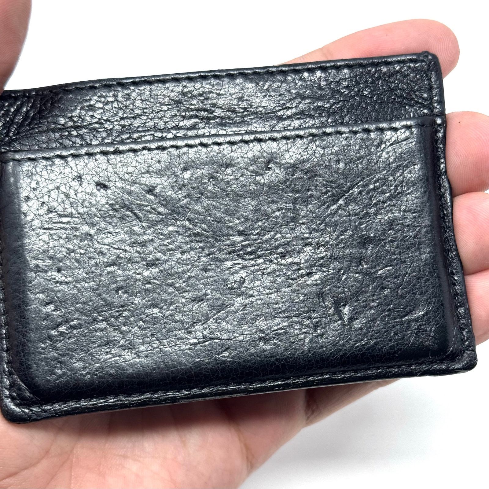 Saint Laurent Paris YSL All Black Cardholder Wallet Size ONE SIZE - 4 Thumbnail