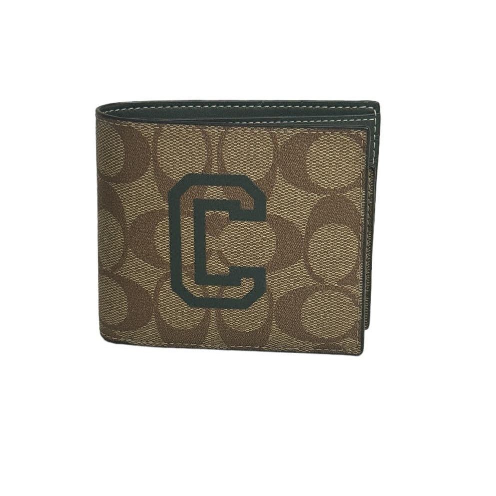 Coach Coach men Wallet In Signature Canvas With Varsity Motif new Size ONE SIZE - 1 Thumbnail