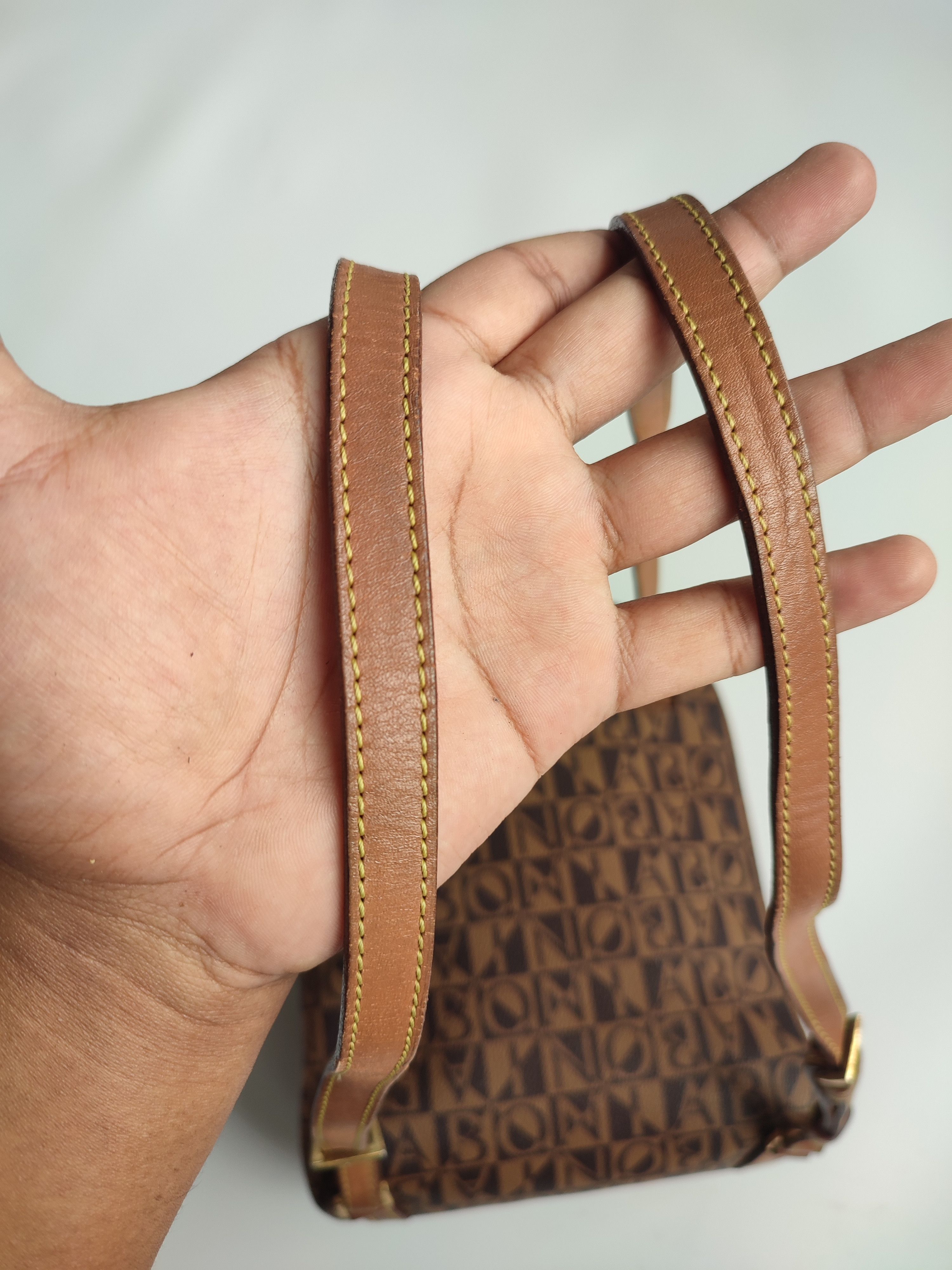 Other BONIA BROWN MONOGRAM BACKPACK Size ONE SIZE - 4 Thumbnail