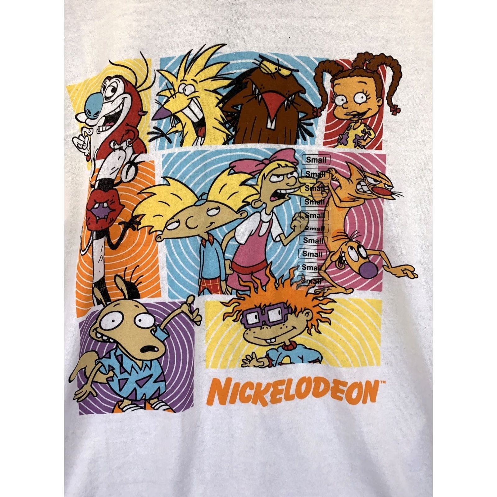 Nickelodeon Nickelodeon Hey Arnold Angry Beavers Cat Dog Ren & Stimpy Rocco Adult T Shirt S White Creatures Dog Womens/Mens Size US S / EU 44-46 / 1 - 2 Thumbnail
