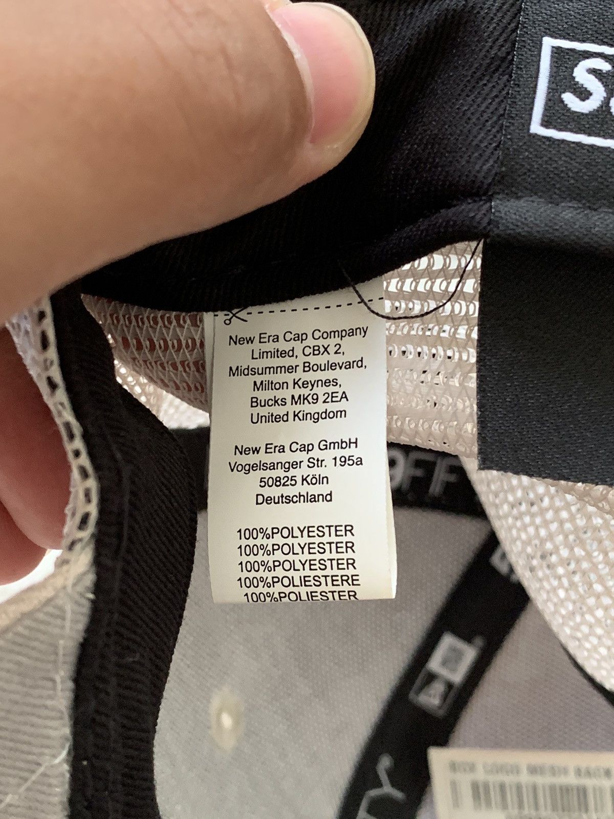 New Era × Supreme Supreme X New Era Box Logo Mesh SS23 Size 34 - 7 Thumbnail