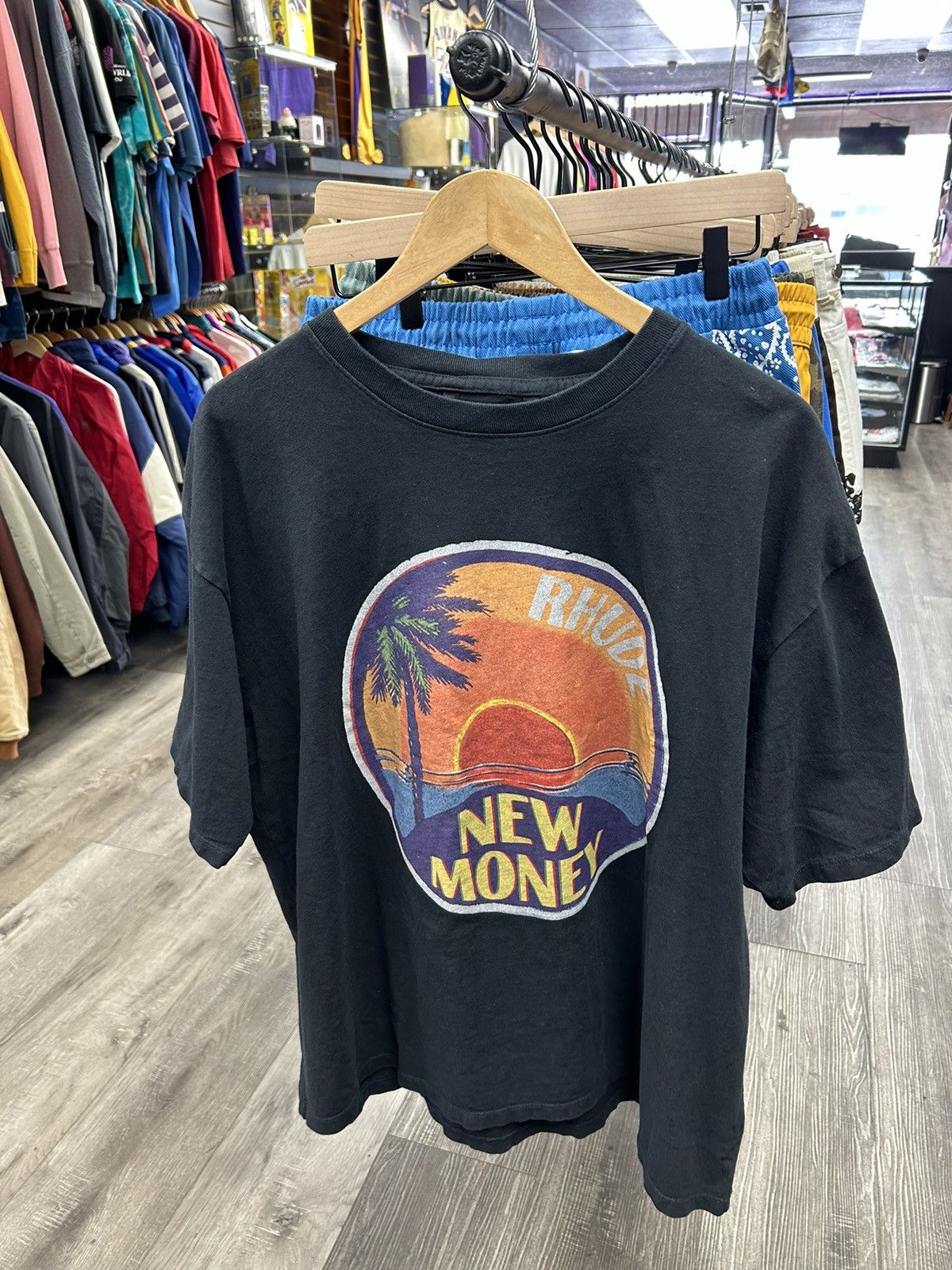 Rhude Rhude “New Money” T-shirt Size US L / EU 52-54 / 3 - 1 Thumbnail