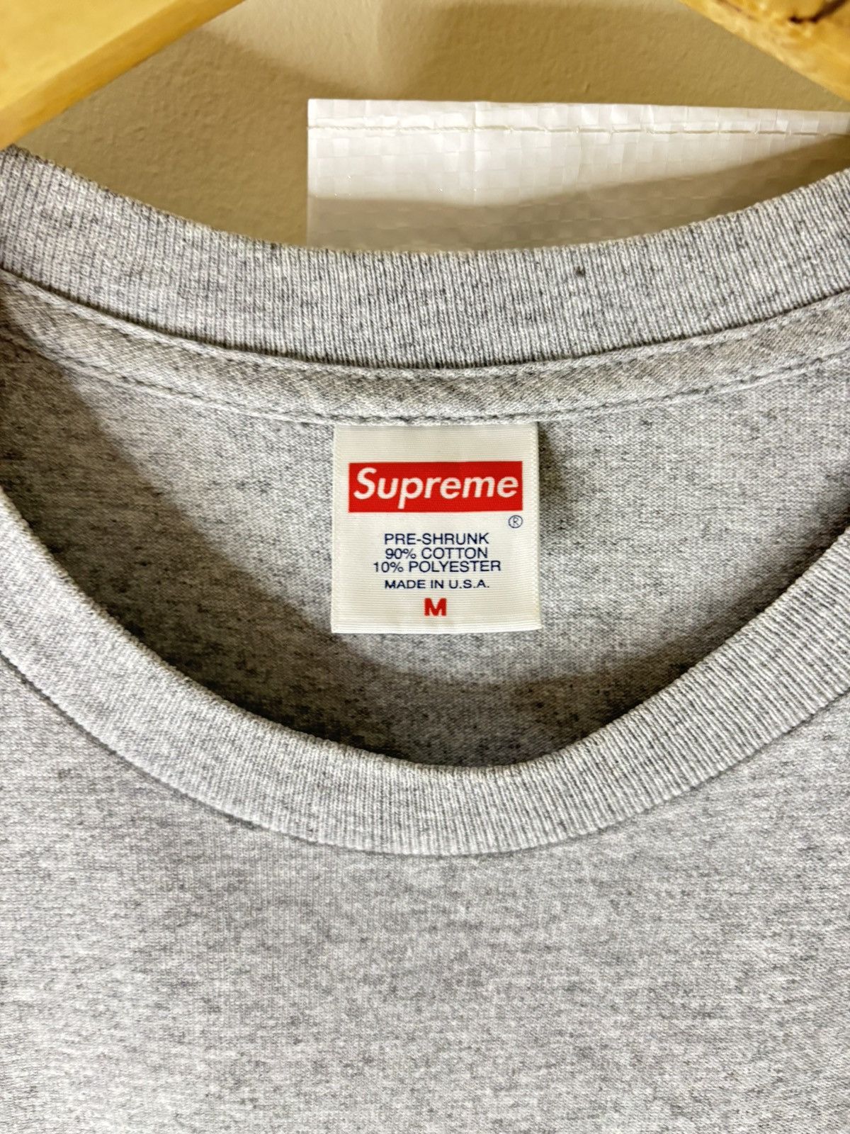 Supreme Supreme They Fuck You Up Tee Grey FW16 Size US M / EU 48-50 / 2 - 4 Thumbnail