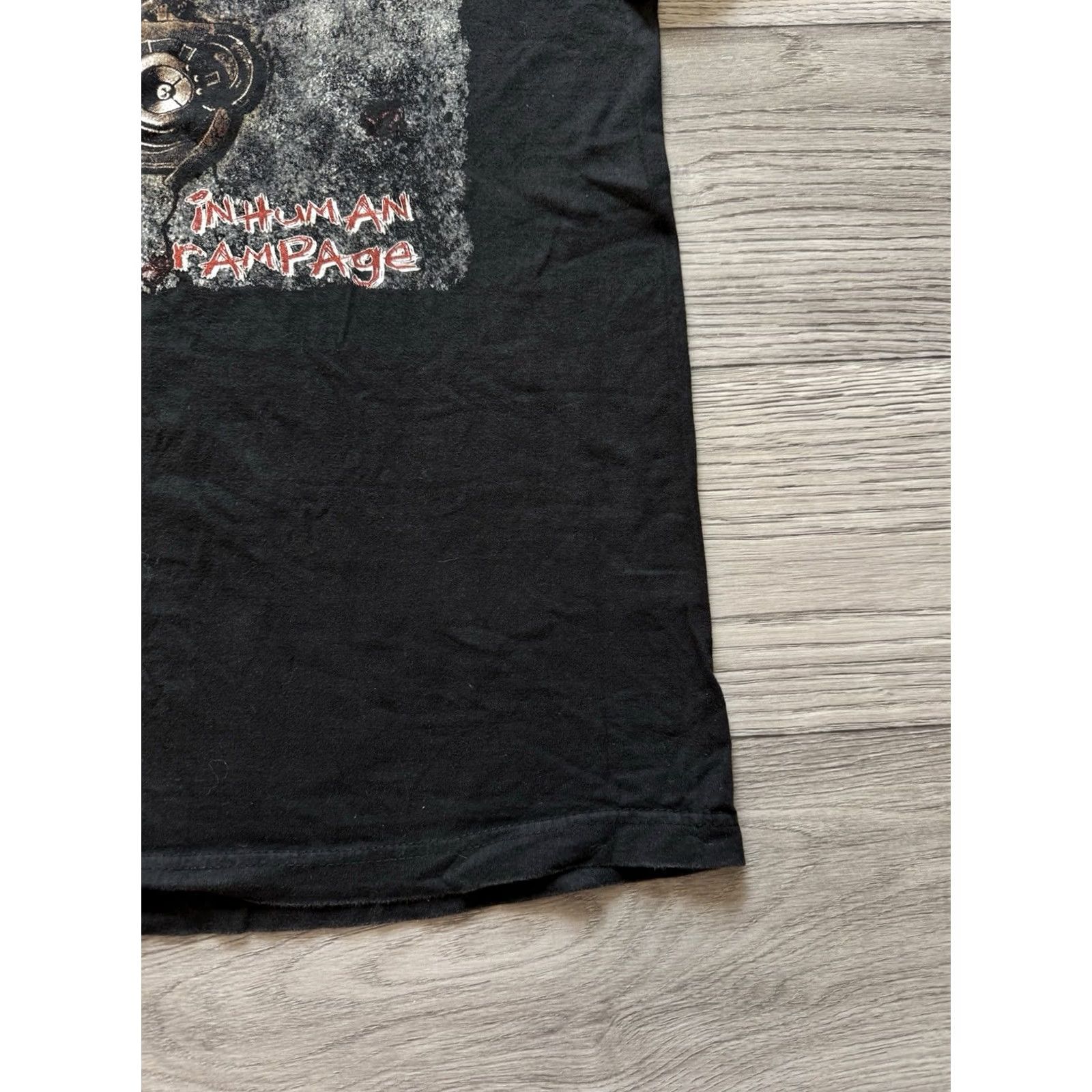Vintage VINTAGE DragonForce Inhuman Rampage Tour T-Shirt Black M Mens Band Shirt 2000s Heavy Metal Shirt Size US M / EU 48-50 / 2 - 4 Thumbnail