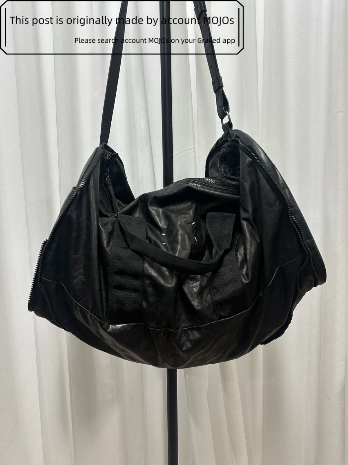 Maison Margiela Maison Margiela Leather Travel Duffle Bag mojos2039 Size ONE SIZE - 1 Thumbnail
