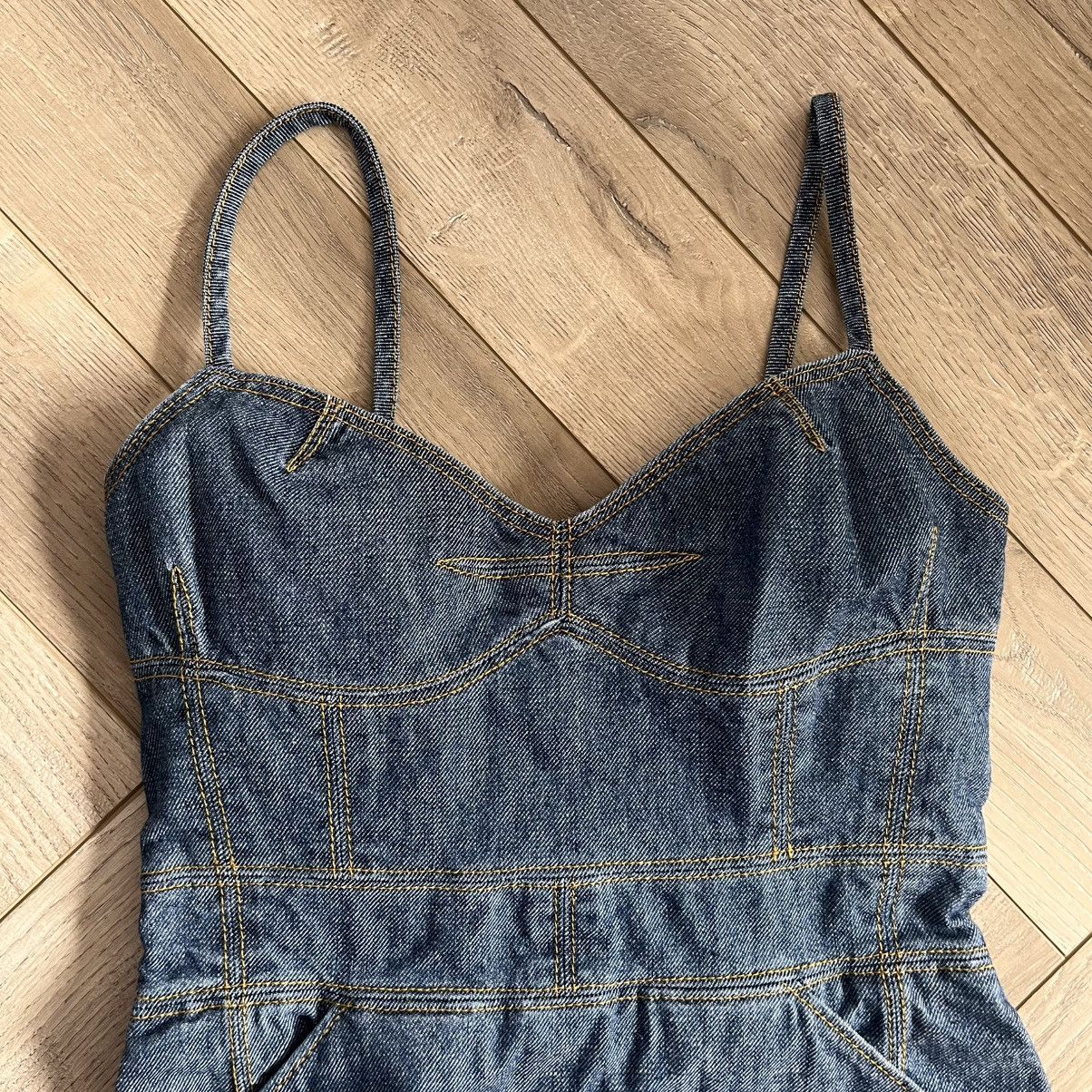 Marc Jacobs Marc Jacobs Mainline Denim Dress Size XS / US 0-2 / IT 36-38 - 2 Thumbnail