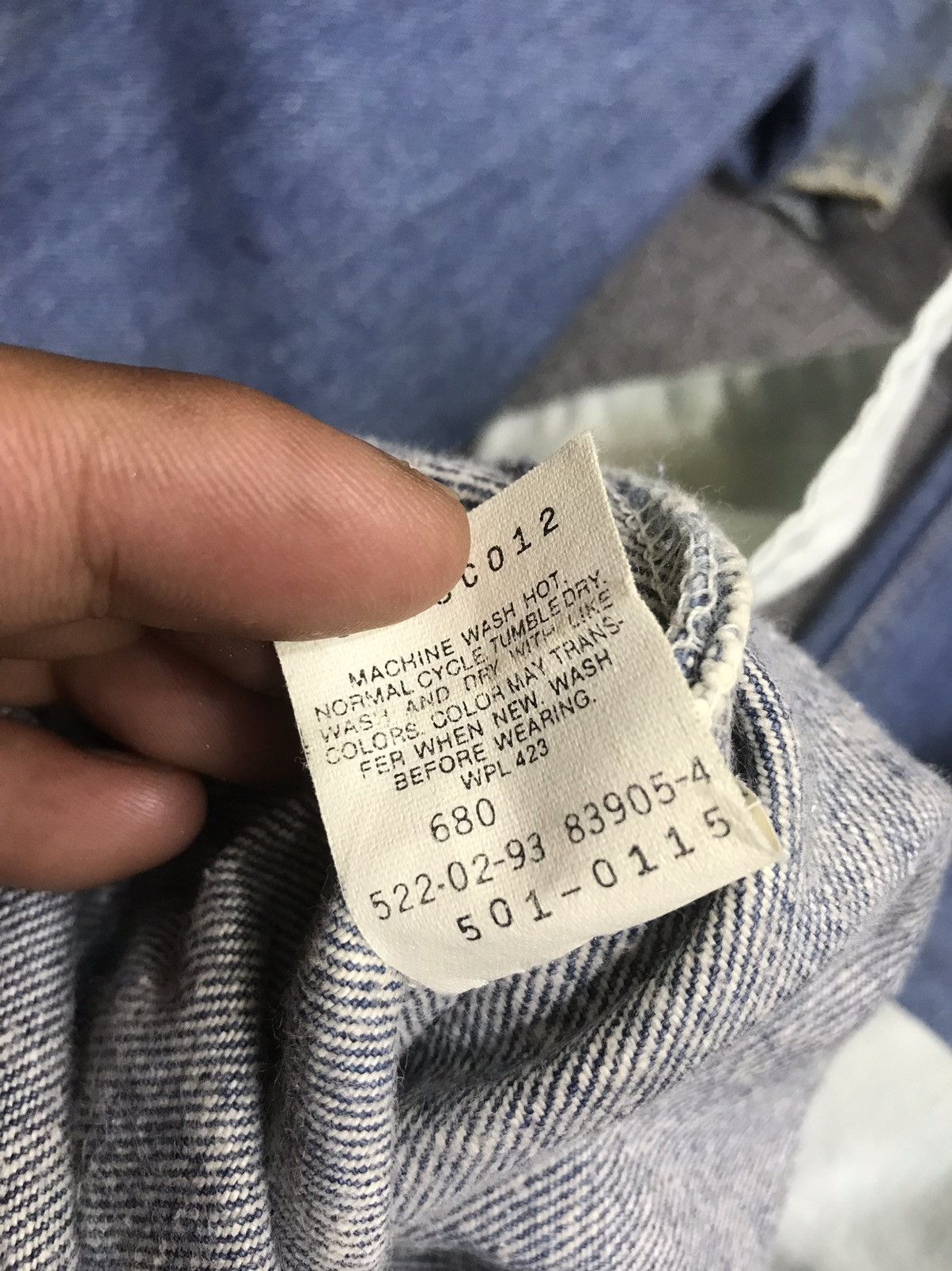 Levi's × Vintage 💥90s Style💥Vintage Levis 501 Rgular Medium Wash Denim F183 Size US 30 / EU 46 - 17 Thumbnail