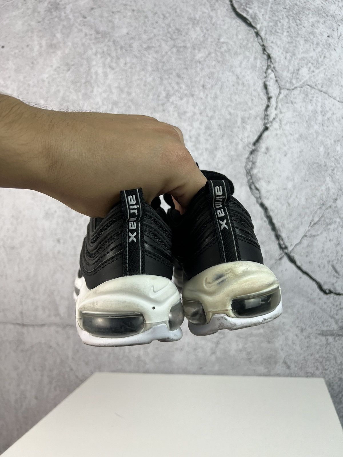 Nike Nike AIR MAX 97 black white Sneakers Size US 6.5 / IT 36.5 - 7 Thumbnail