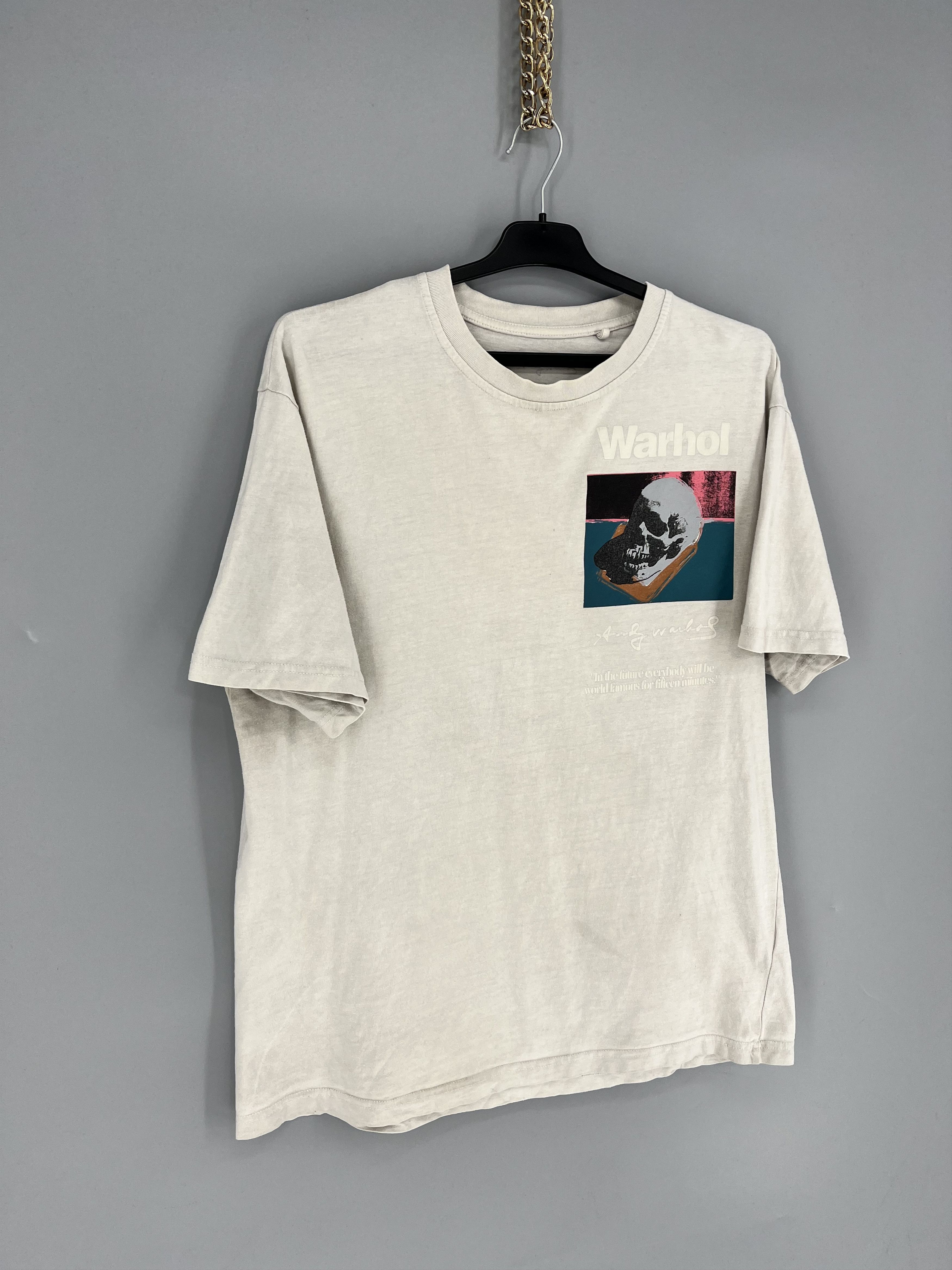 Andy Warhol Vintage Pull&Bear Andy Warhol Tshirt Tee Size L Size US L / EU 52-54 / 3 - 3 Thumbnail