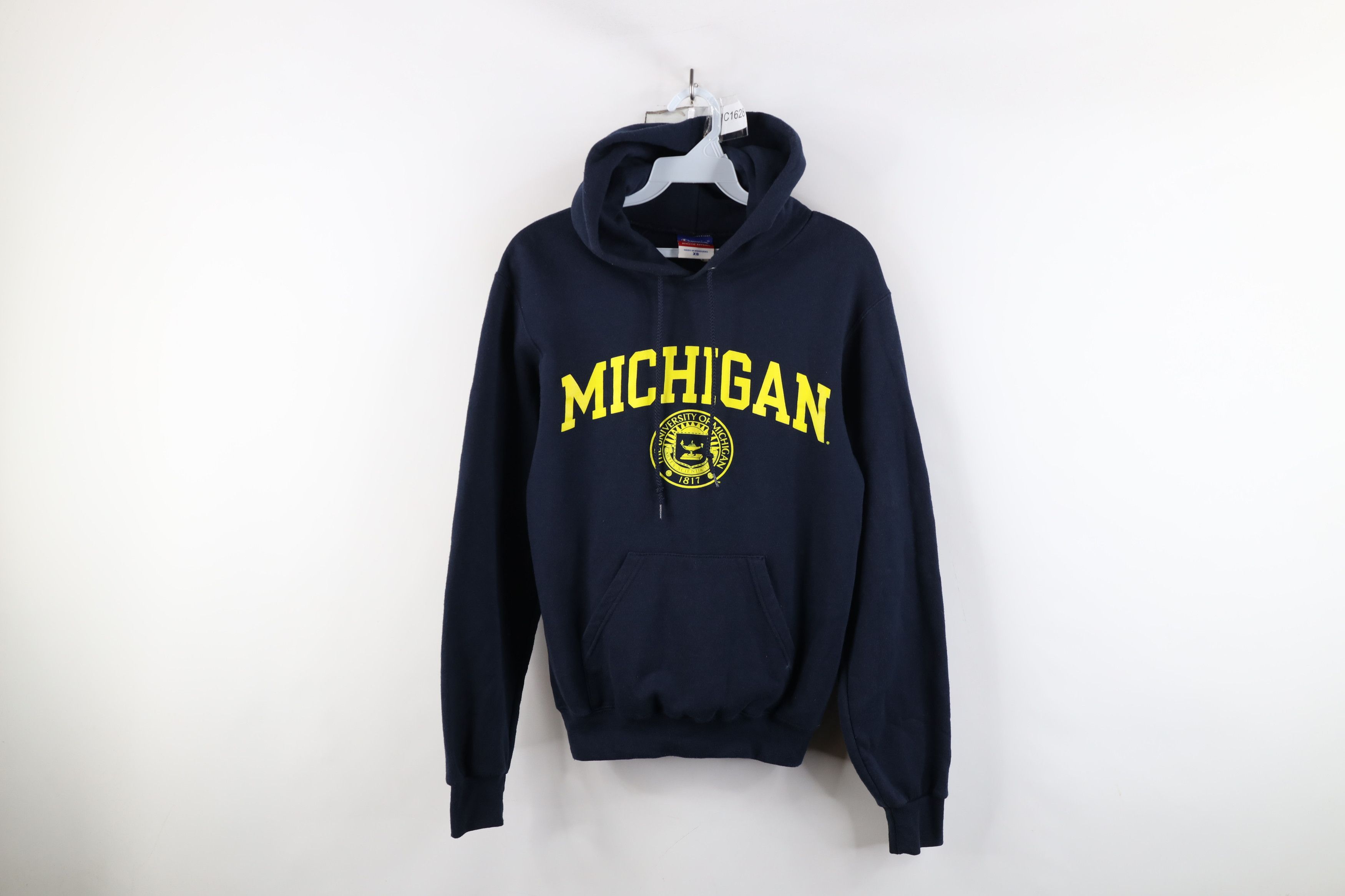 Champion × Vintage Vintage Champion University of Michigan Hoodie Sweatshirt Size US XS / EU 42 / 0 - 1 Thumbnail