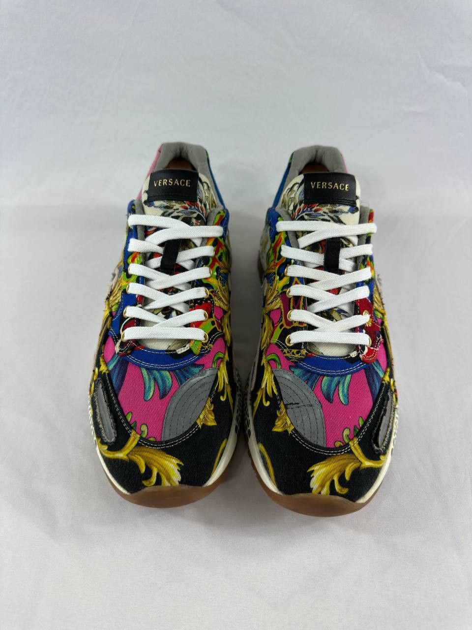 Versace Versace Achilles 'Baroque Print' Sneakers Size US 12 / EU 45 - 5 Thumbnail