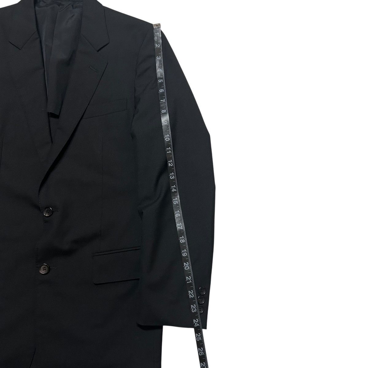 Comme des Garcons 386 06AW 00s comme des garcons homme deux suit men black Size 38R - 12 Thumbnail