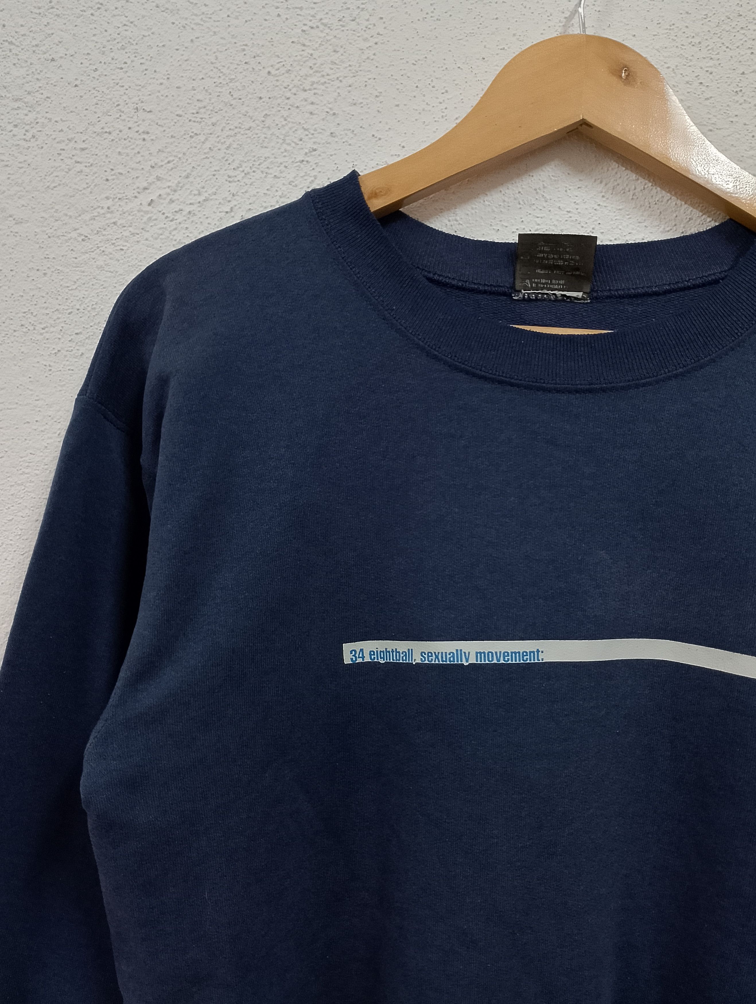Vintage Vintage 90s Eightball USA Sweatshirt Size US M / EU 48-50 / 2 - 3 Thumbnail