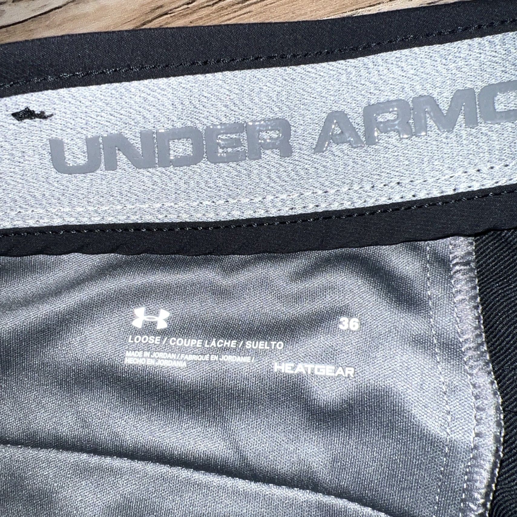 Under Armour Under Armour Shorts Adult Size 36 Black Ripstop Quick Dry Pockets Outdoor Hiking Camping Travel Mens Size US 36 / EU 52 - 5 Thumbnail