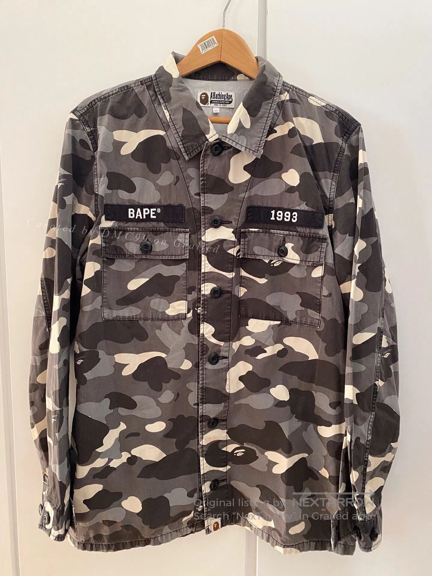 Bape BAPE Vintage Camo Work Jacket XL. Size US XL / EU 56 / 4 - 1 Thumbnail