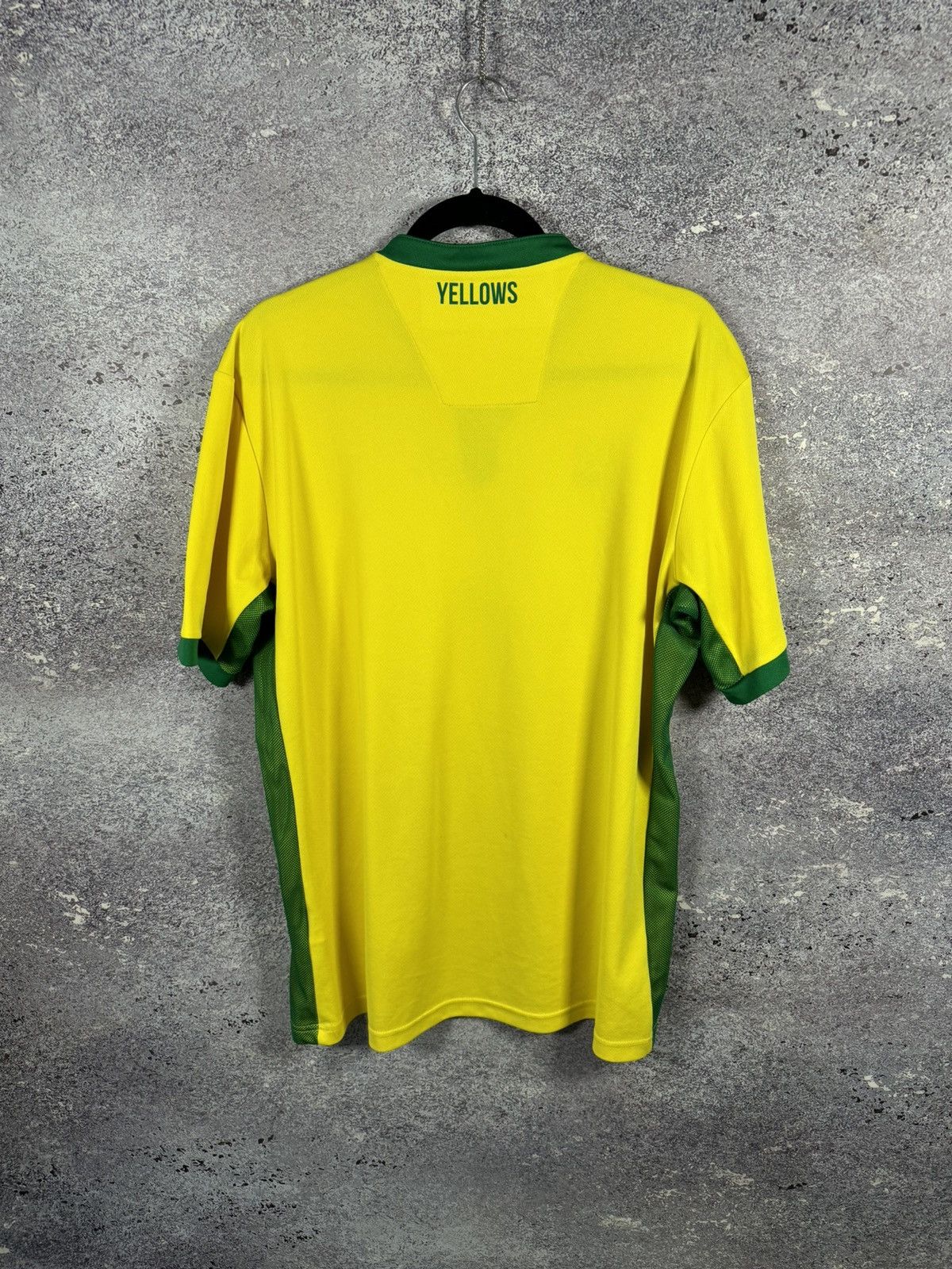 Errea × Vintage Vintage Norwich City 2016/17 Errea Soccer Jersey Blokcore Size US XXL / EU 58 / 5 - 13 Thumbnail