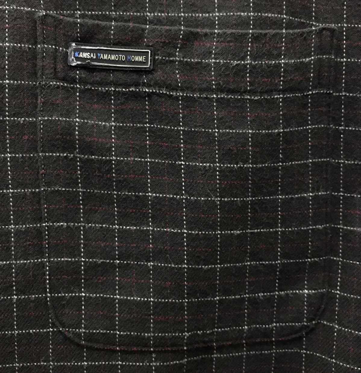 Kansai Yamamoto × Vintage Vintage Kansai Yamamoto Homme Long Sleeve Shirt Button Up Size US M / EU 48-50 / 2 - 5 Thumbnail