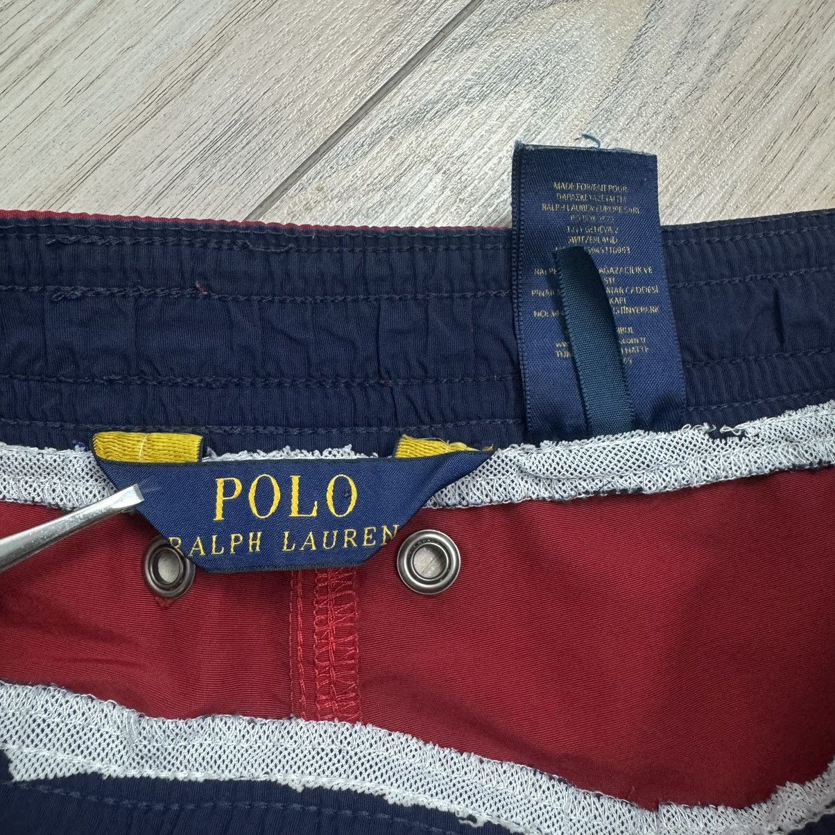 Polo Ralph Lauren Vintage Essential Polo Ralph Lauren Nylon Red Shorts Size US 32 / EU 48 - 14 Thumbnail