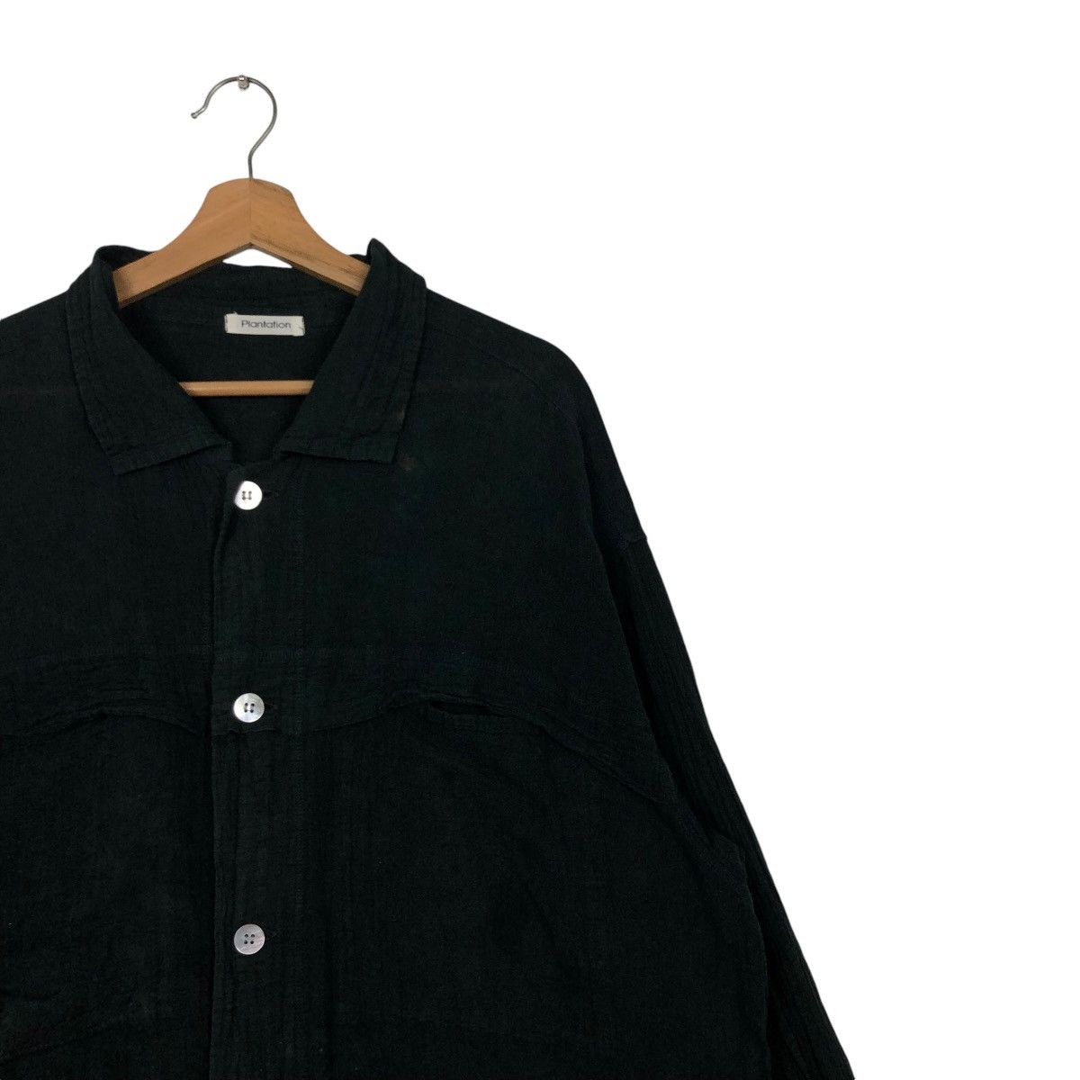 Issey Miyake VINTAGE PLEATED CHORE BUTTON JACKET PLANTATION ISSEY MIYAKE Size US M / EU 48-50 / 2 - 8 Thumbnail