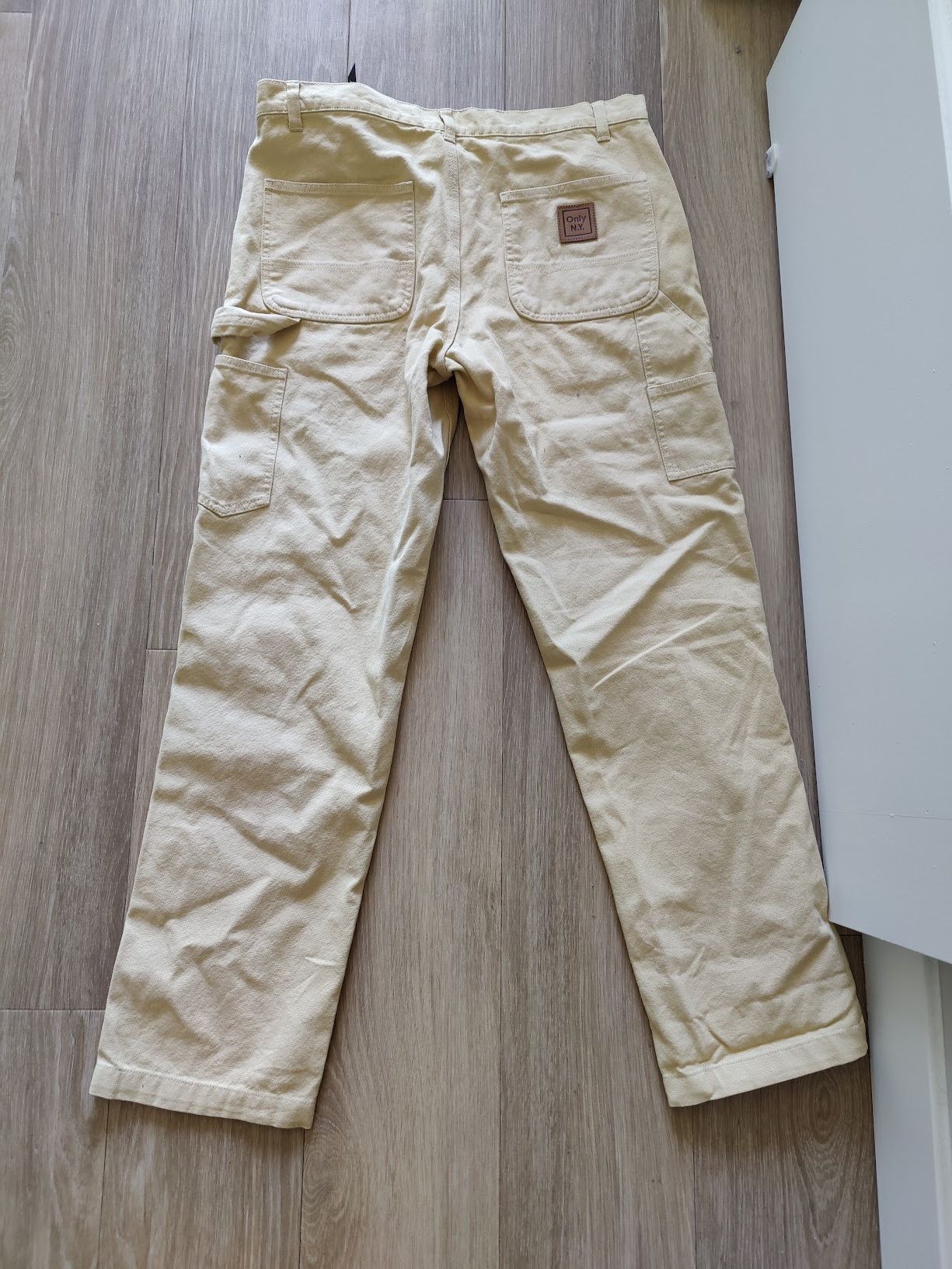 Only NY Only NY Carpenter Work Pants Yellow Size US 32 / EU 48 - 2 Thumbnail