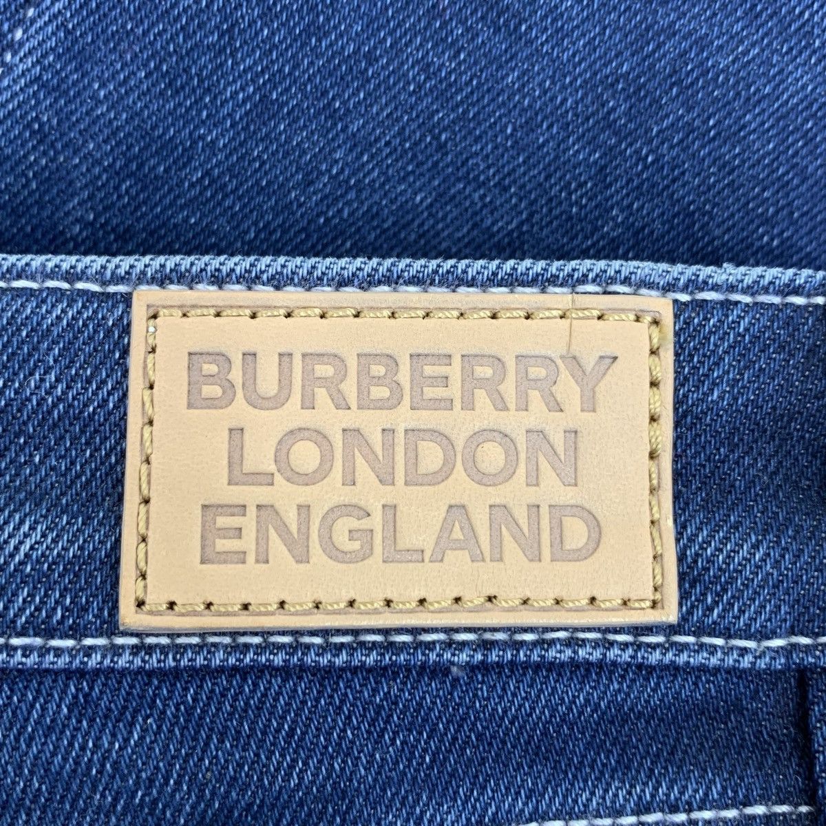 Burberry Burberry Blue Cotton Denim Pants K26WX Size 26" / US 2 / IT 38 - 6 Thumbnail