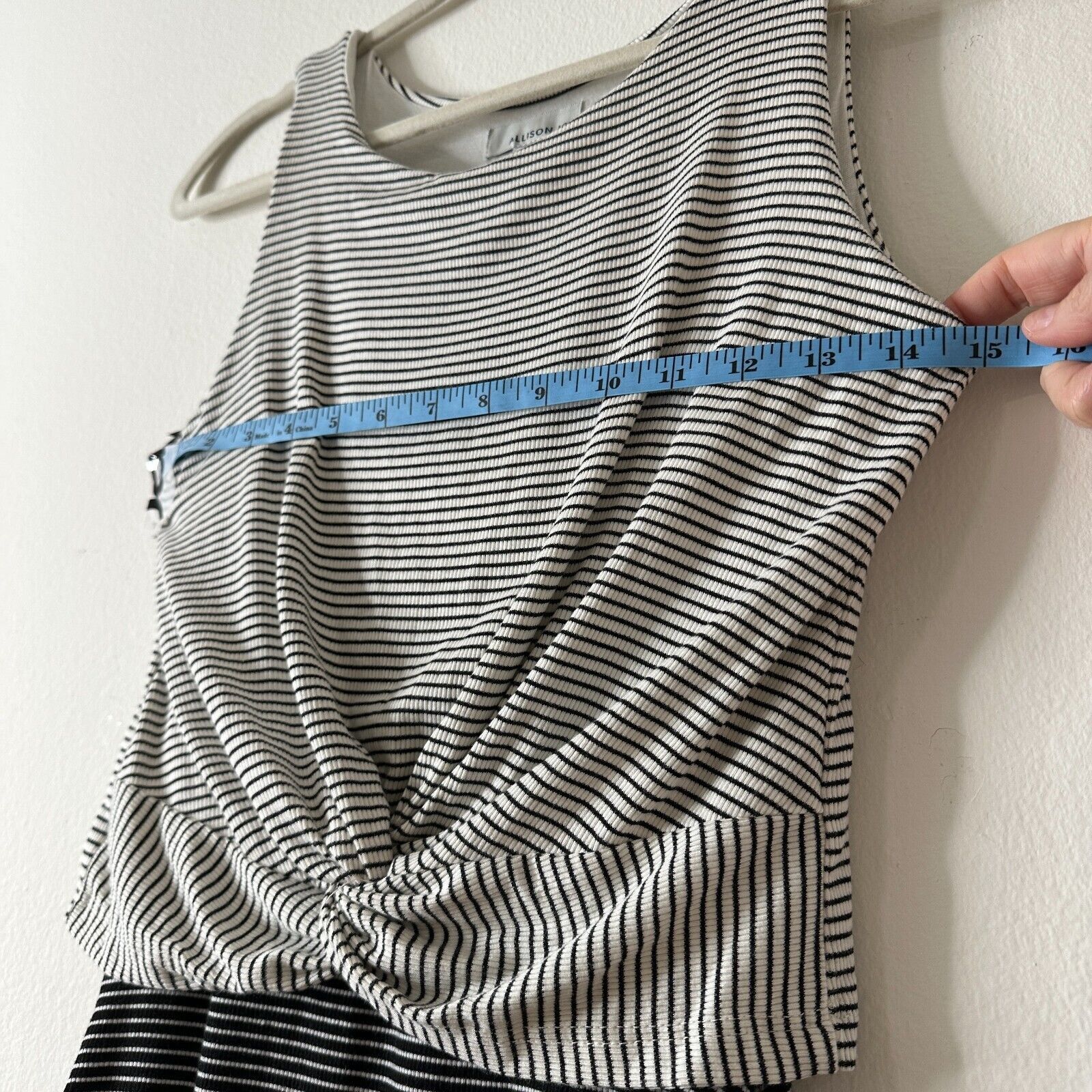 Other Allison Joy Kit Stripe Twist Front Ruche Knit Dress Dress XS Size XS / US 0-2 / IT 36-38 - 12 Thumbnail