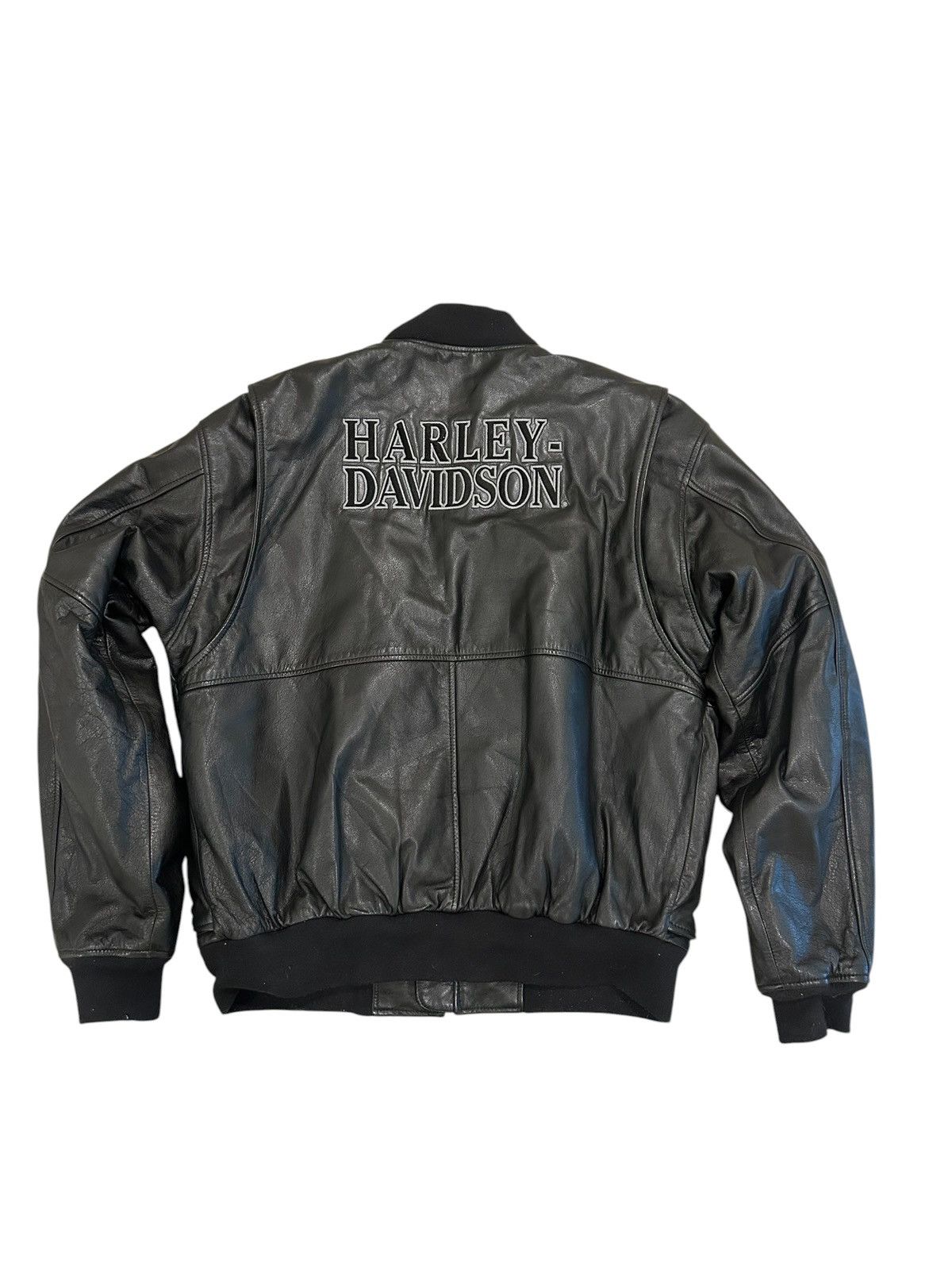 Harley Davidson Harley Davidson Leather Jacket Size US L / EU 52-54 / 3 - 2 Thumbnail